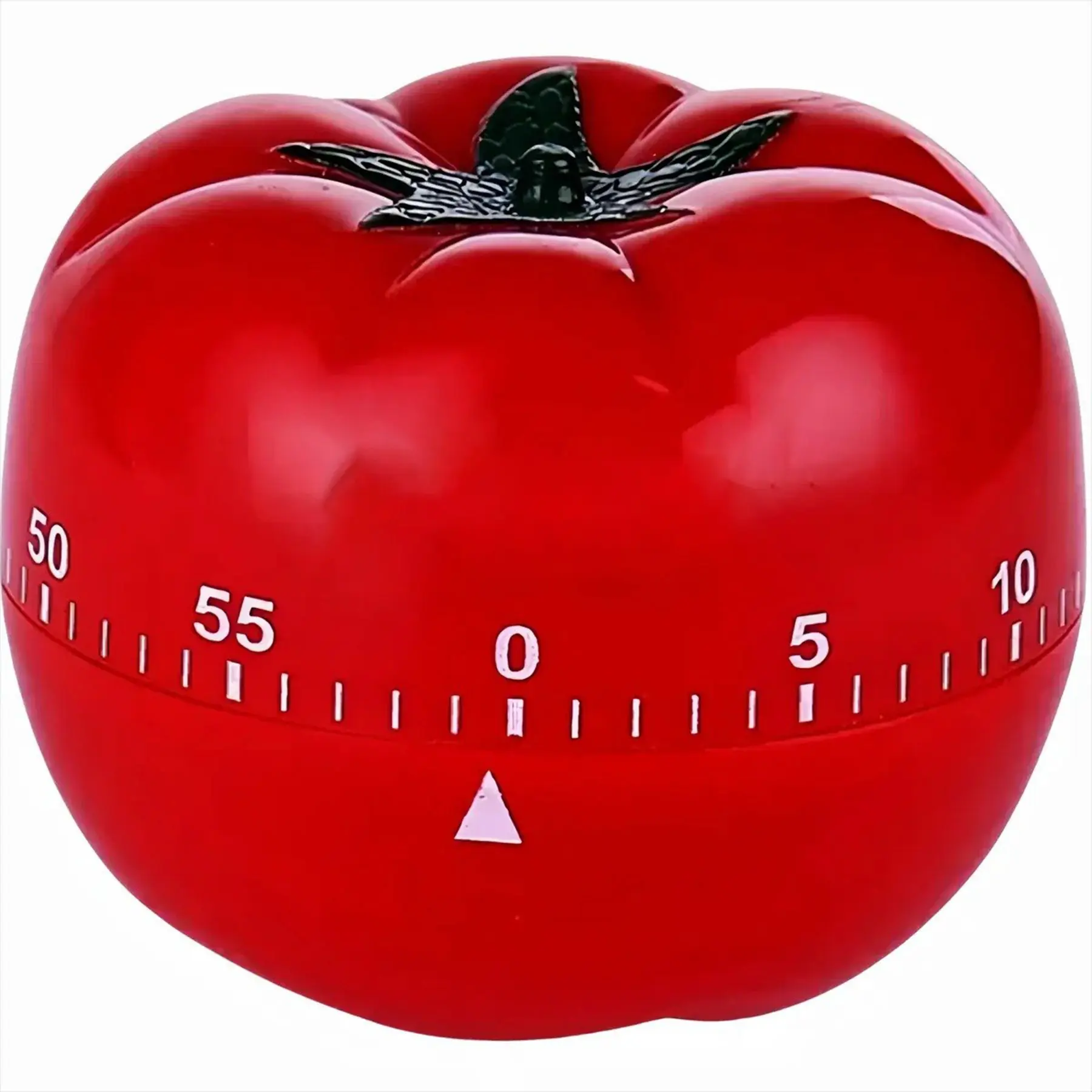 Rotating Tomato Timer 55 Minute Mechanical Kitchen Countdown