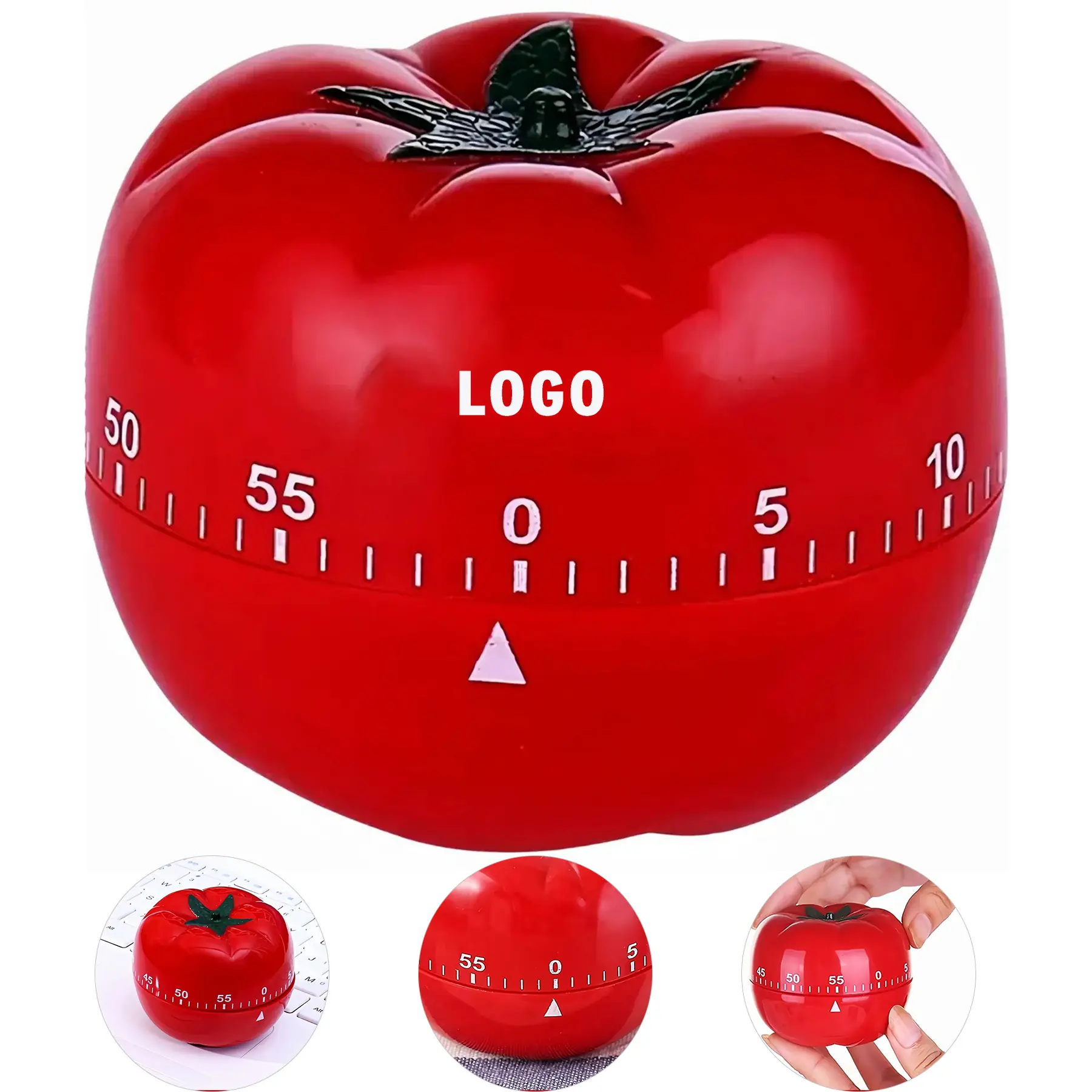 Rotating Tomato Timer 55 Minute Mechanical Kitchen Countdown 2
