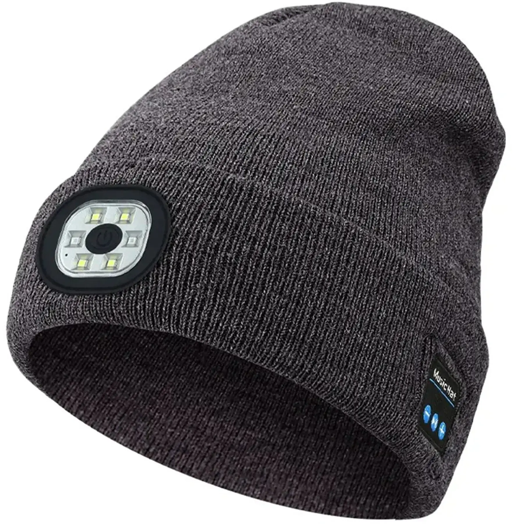 Bluetooth LED Beanie Hat Speaker Rechargeable
