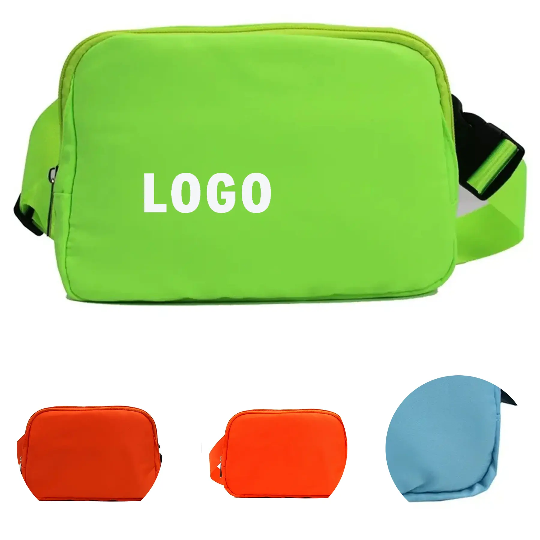 Adjustable Sling Waist Pack Water Resistant Travel Belt Bag 2