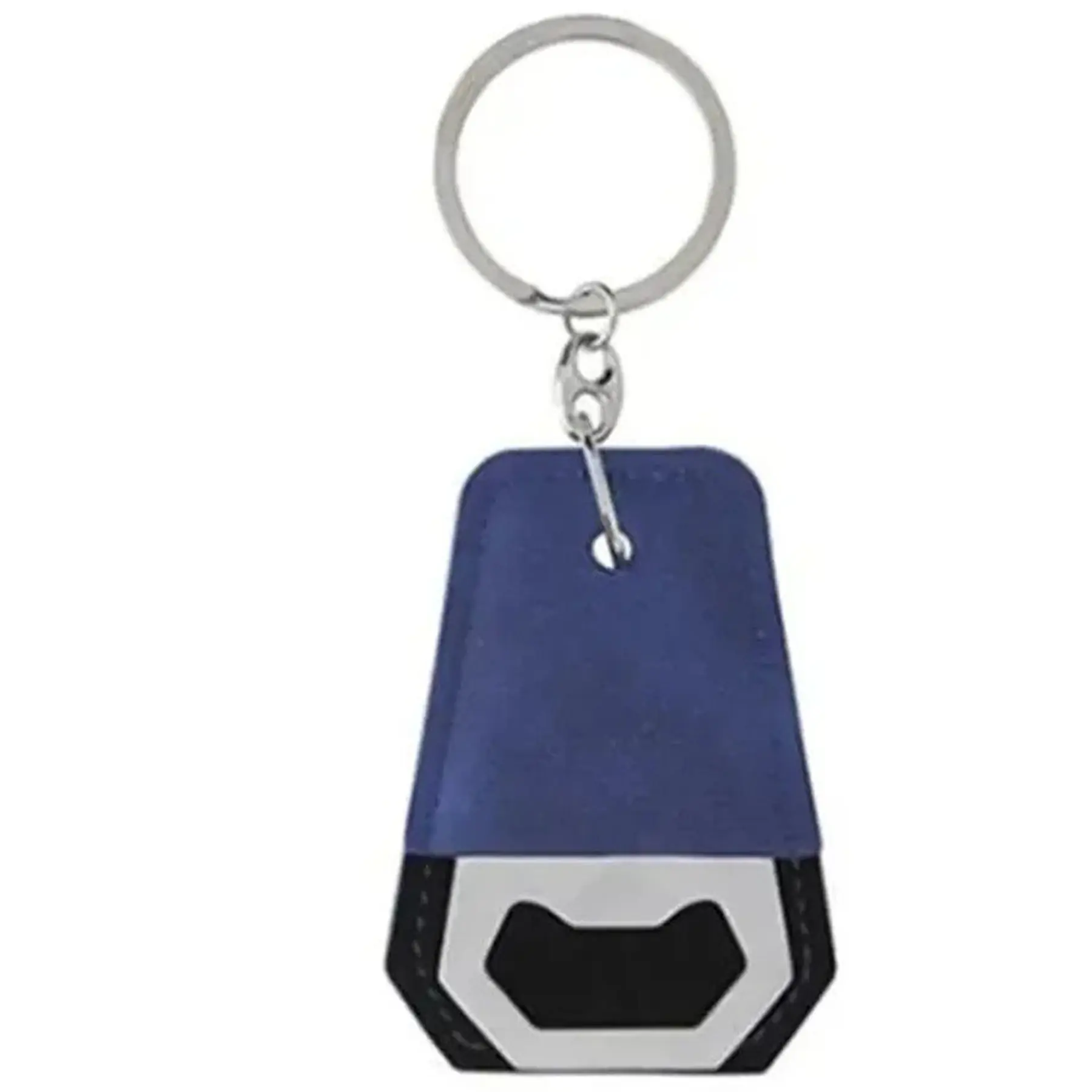 Genuine Leather Keychain Bottle Opener