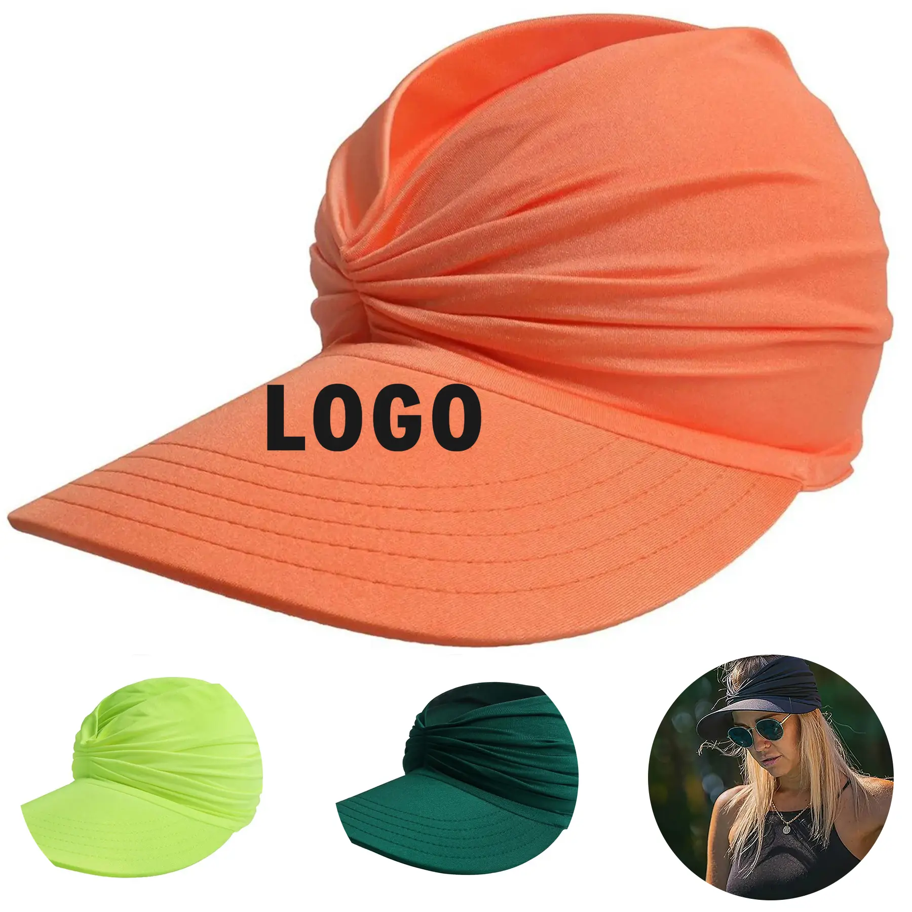 Women's Breathable Sun Hat Wide Brim Hollow Top for Outdoor Activities 2