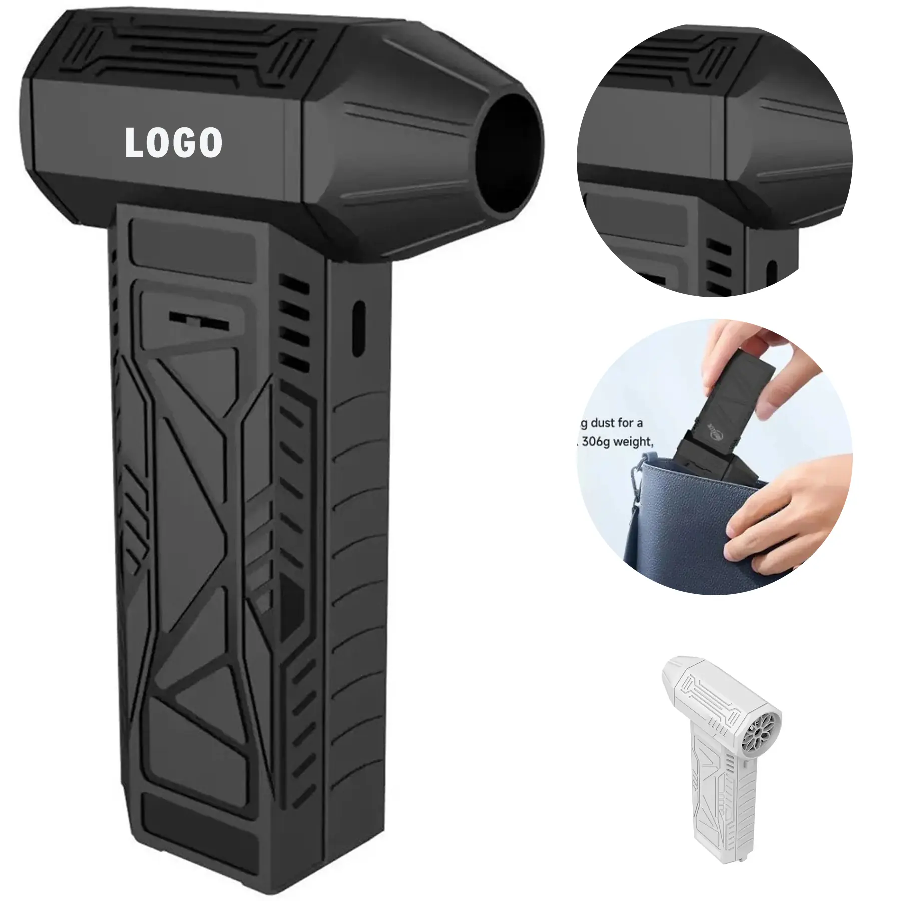 Outdoor Portable Rechargeable Mini Turbo Fan Blower 2