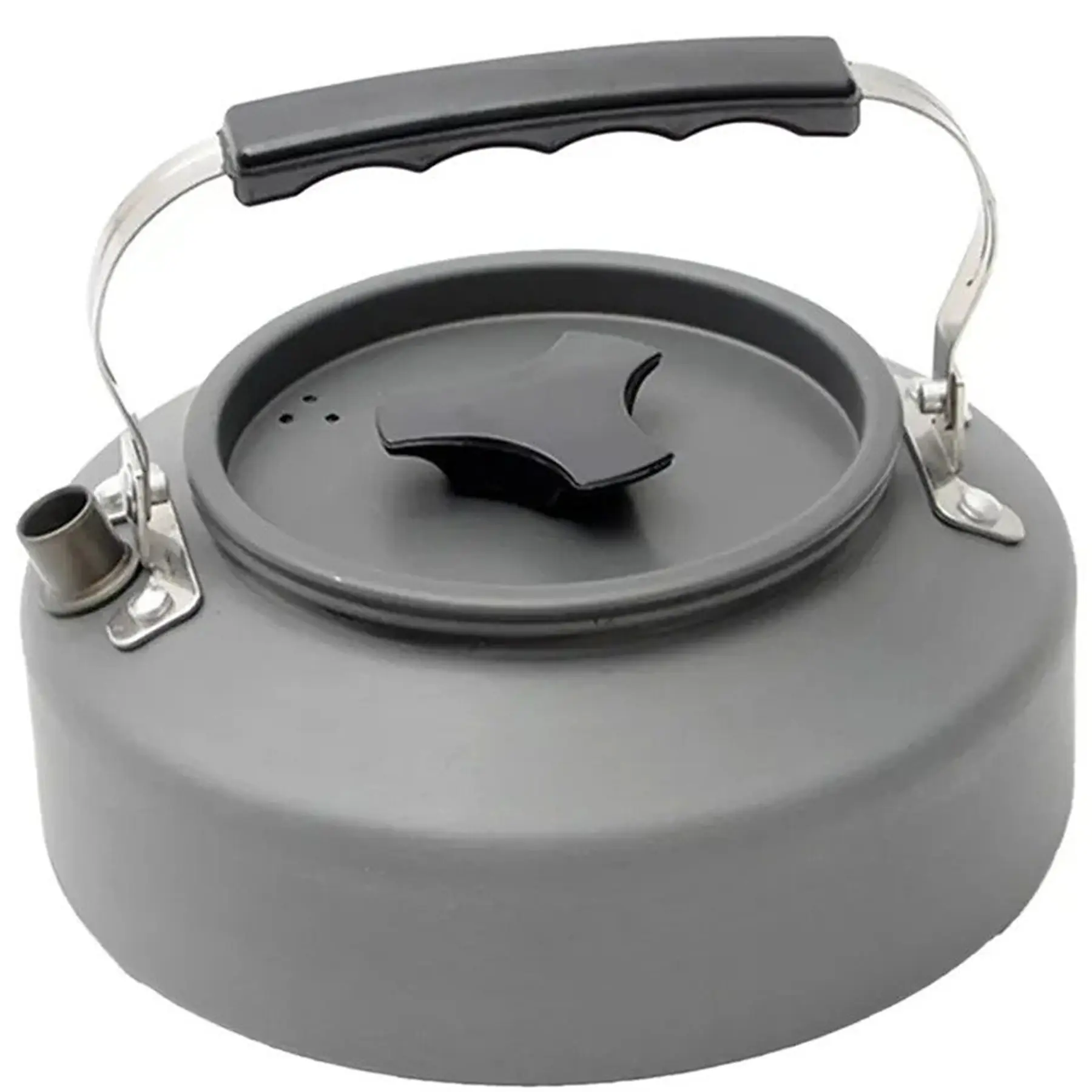 Hard Anodized Aluminum Outdoor Camping Kettle 37 Ounce Coffee Tea Pot