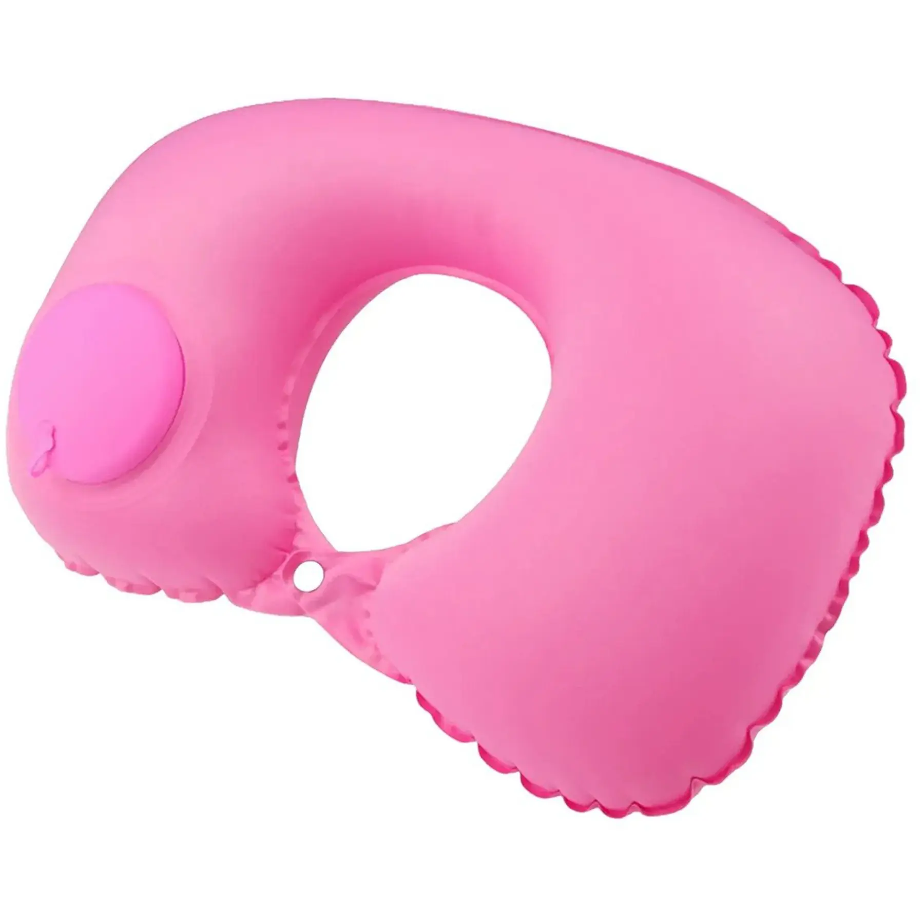 Compact Self Inflatable Ergonomic Travel Neck Pillow