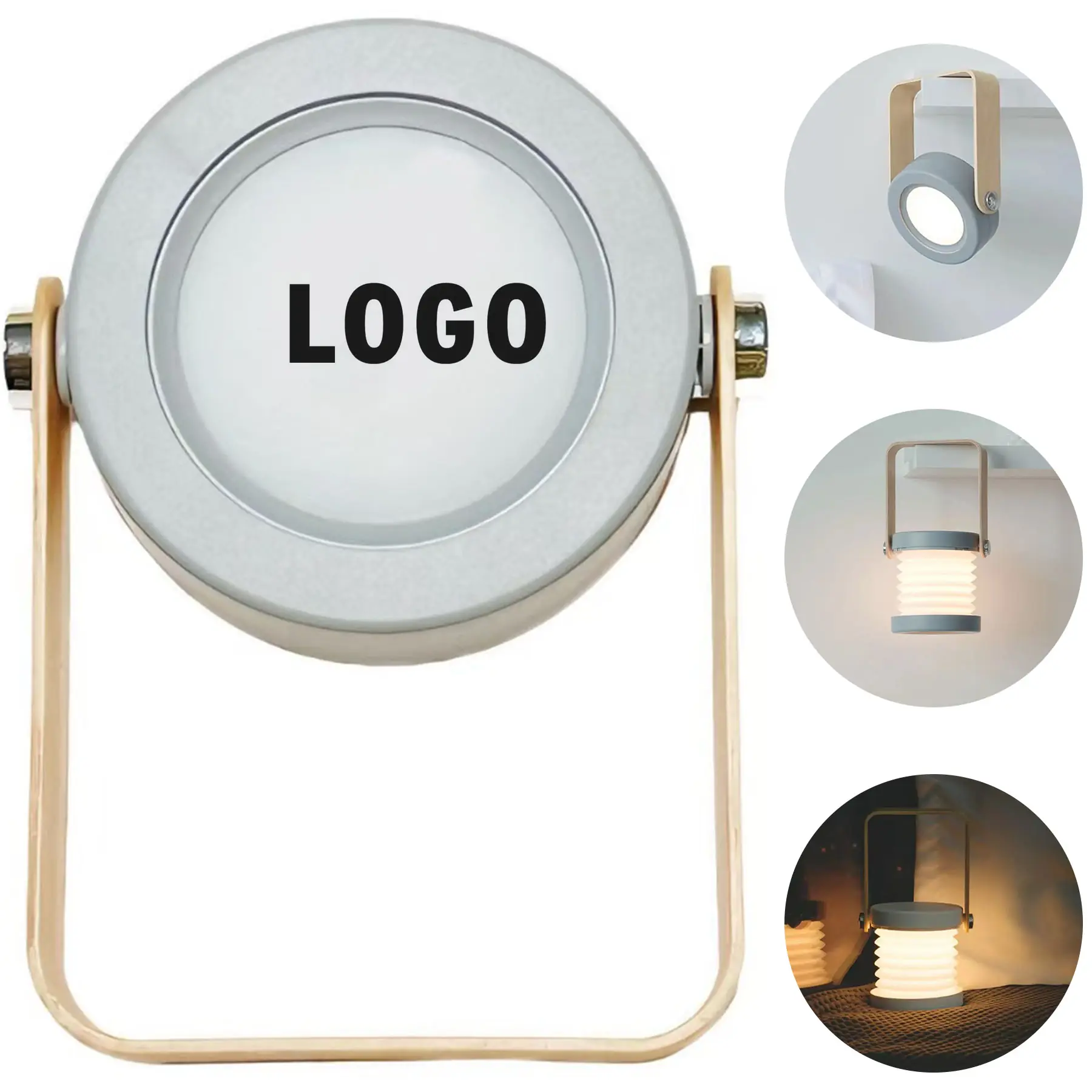 Convertible Soft Light LED Lamp Foldable Portable 2