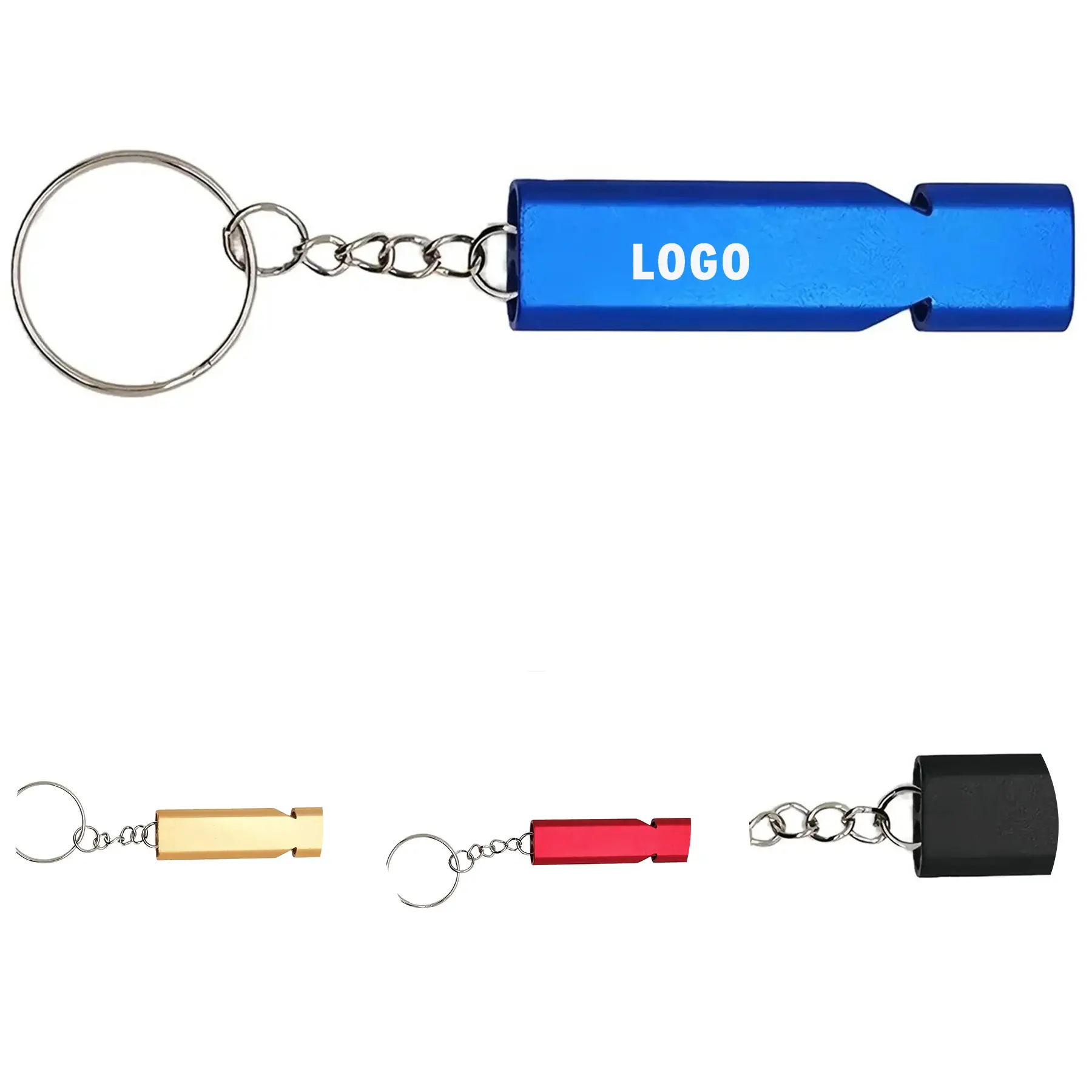 Portable Dual Tube Survival Whistle Loud Emergency Alert Device 2