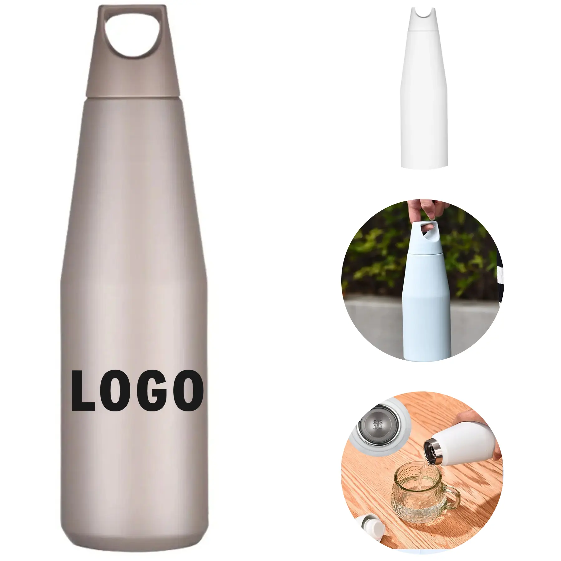 Custom Logo 36oz Stainless Steel Vacuum Insulated Water Bottle 2