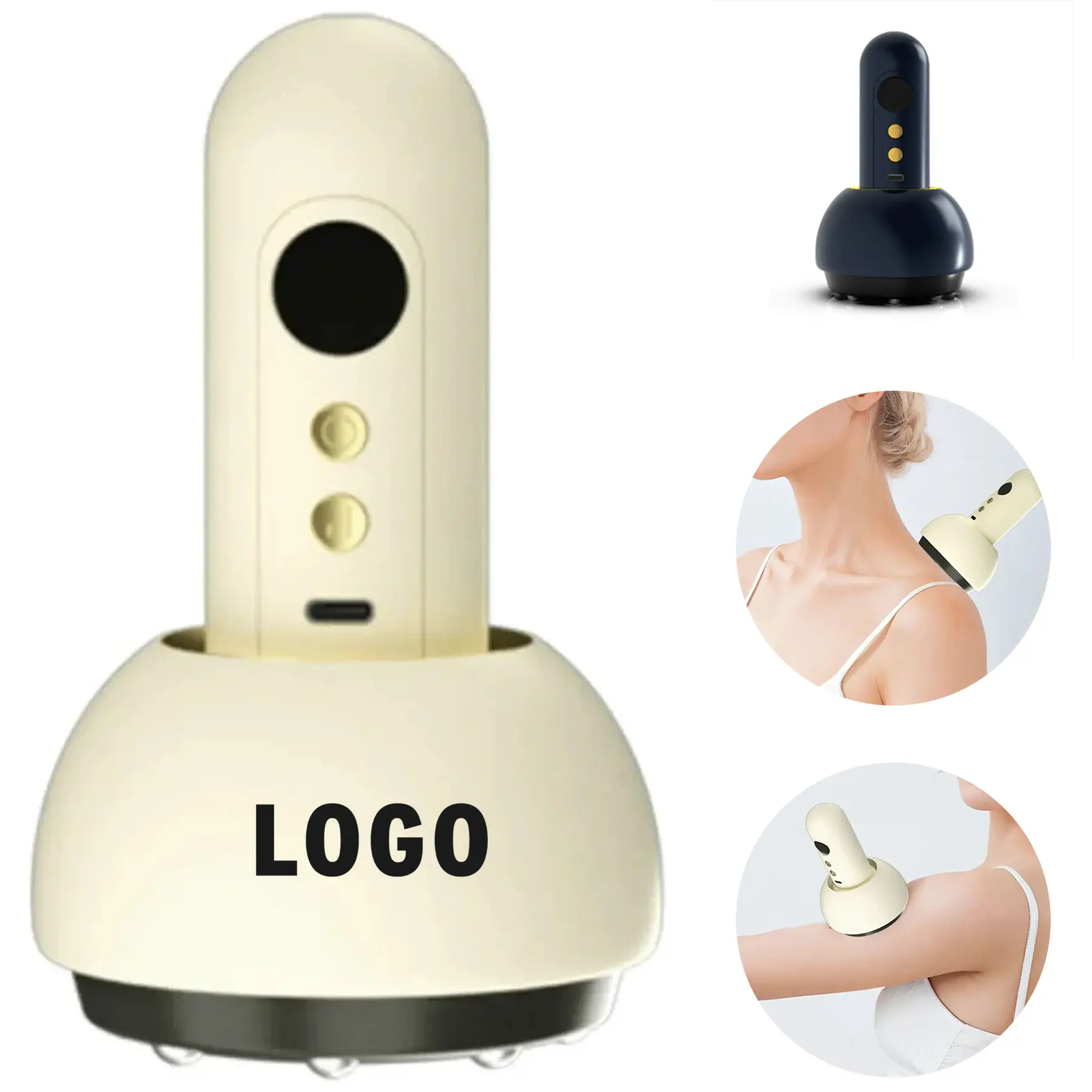 Portable Electric Cupping Massager: Suction, Heat, Scraping 2