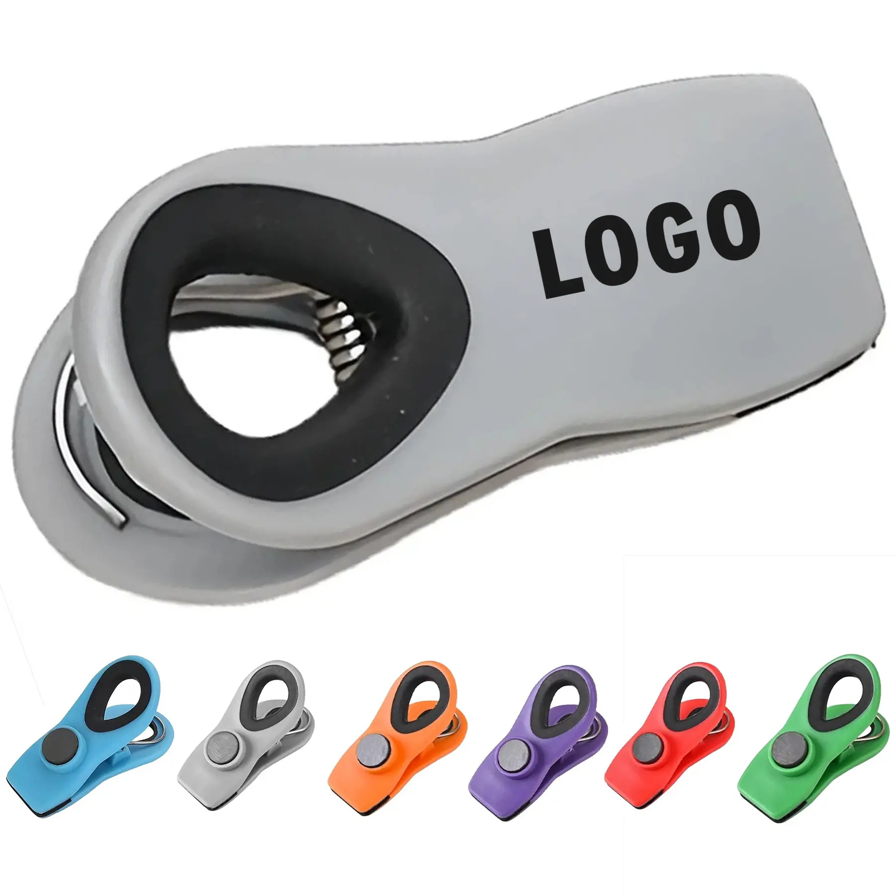 Magnetic Food Bag Sealer & Fridge Note Holder Clip for Kitchen Organization 2