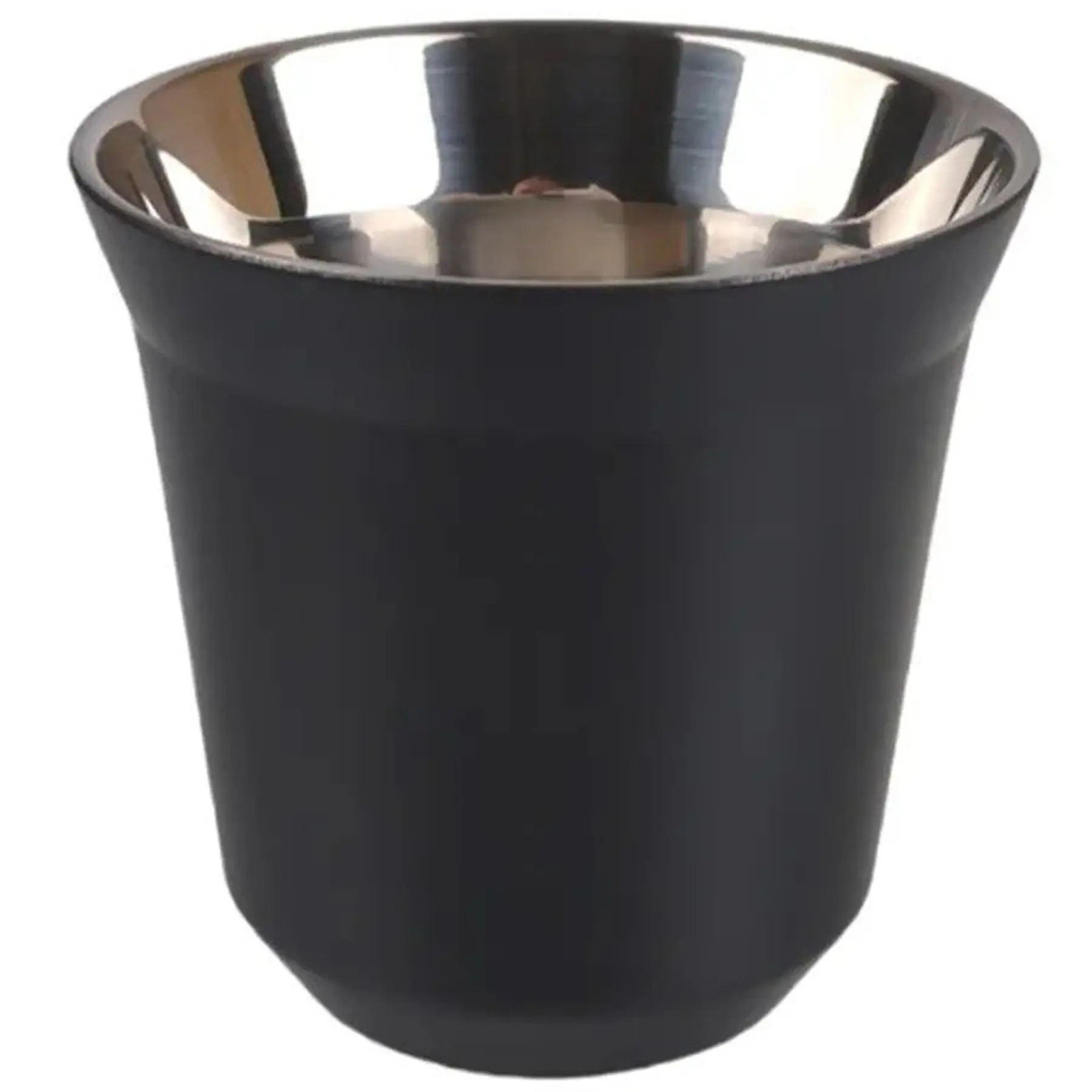 Compact Double Wall Stainless Steel Espresso Cup for Camping Travel