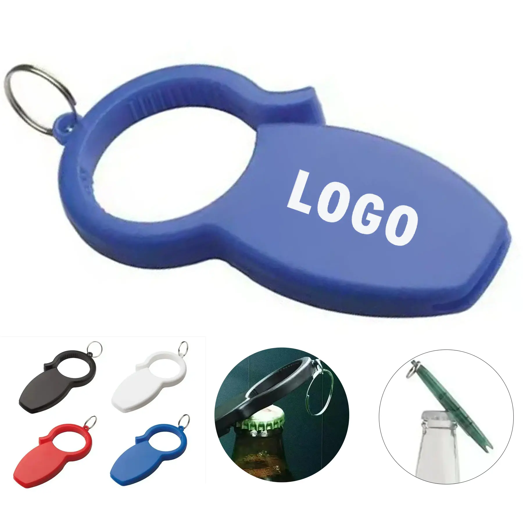 Triple Function Keychain Can Bottle Opener 2