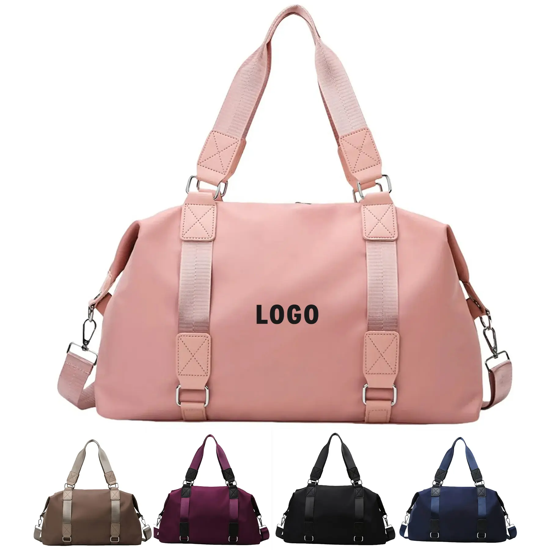 Extra Large Travel Duffel Gym Bag Adjustable Detachable Shoulder Strap 2