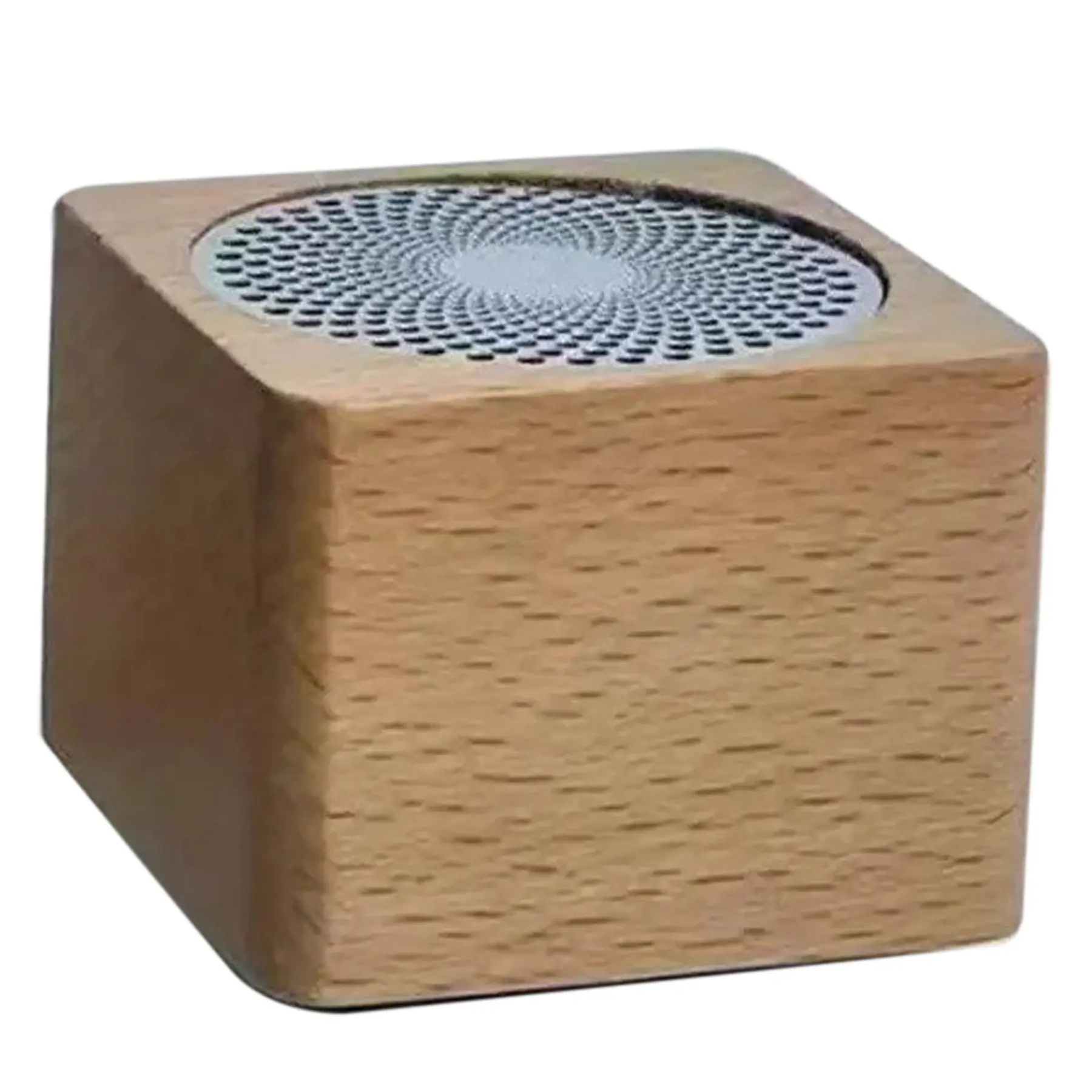 Compact Natural Wood Bluetooth Speaker Custom Promotional Gift