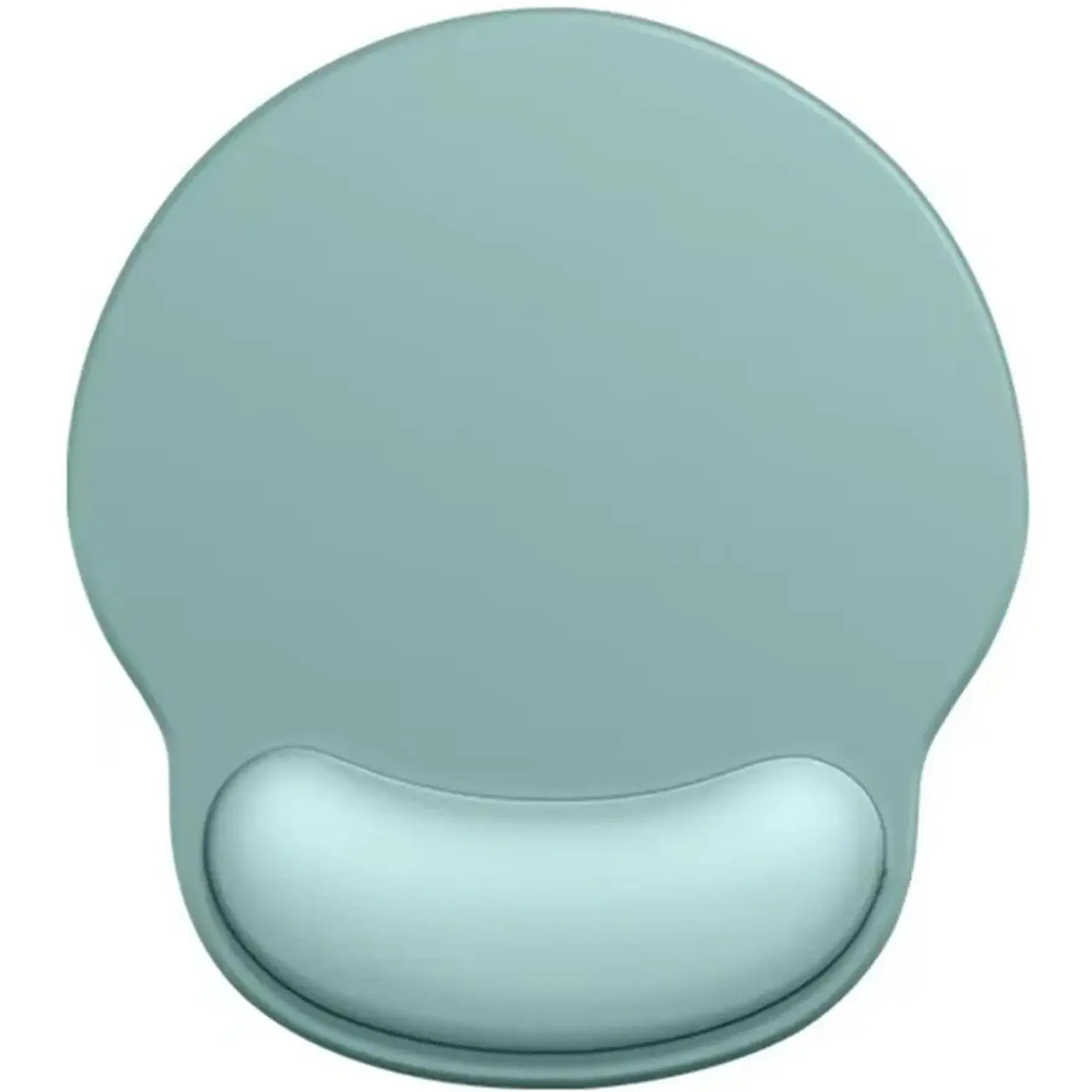 Plush Ergonomic Round Mouse Mat Wrist Support