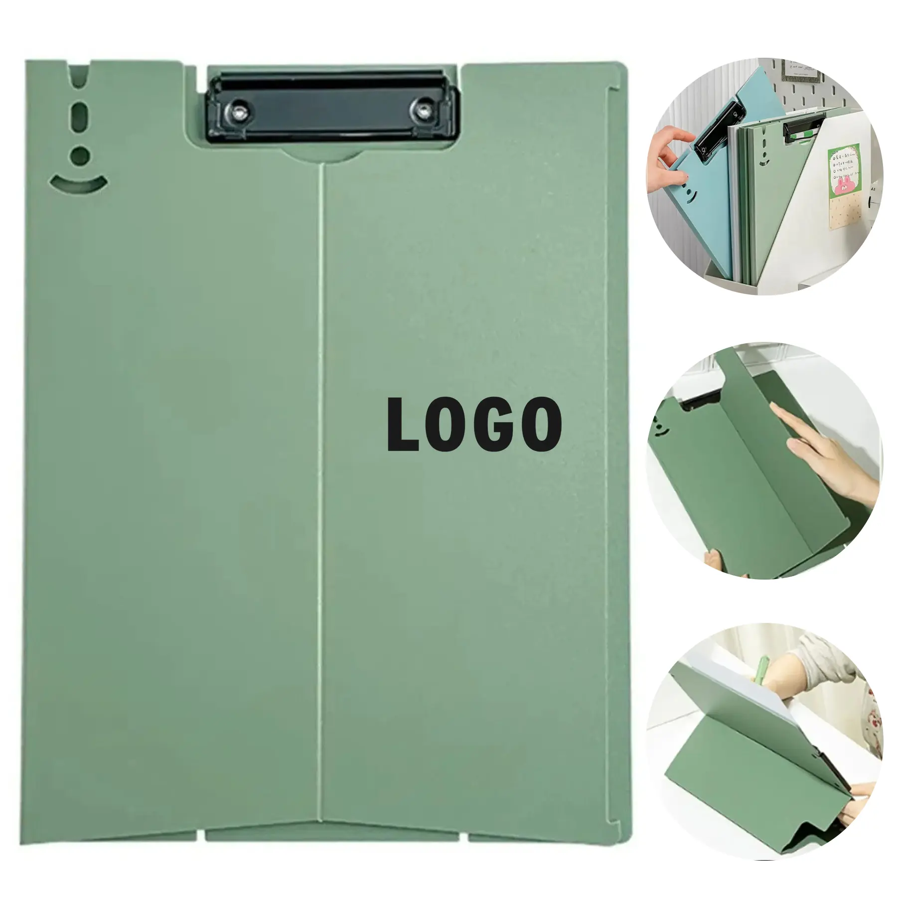 Portable Vertical Clipboard Stand Foldable Multipurpose Office School 2