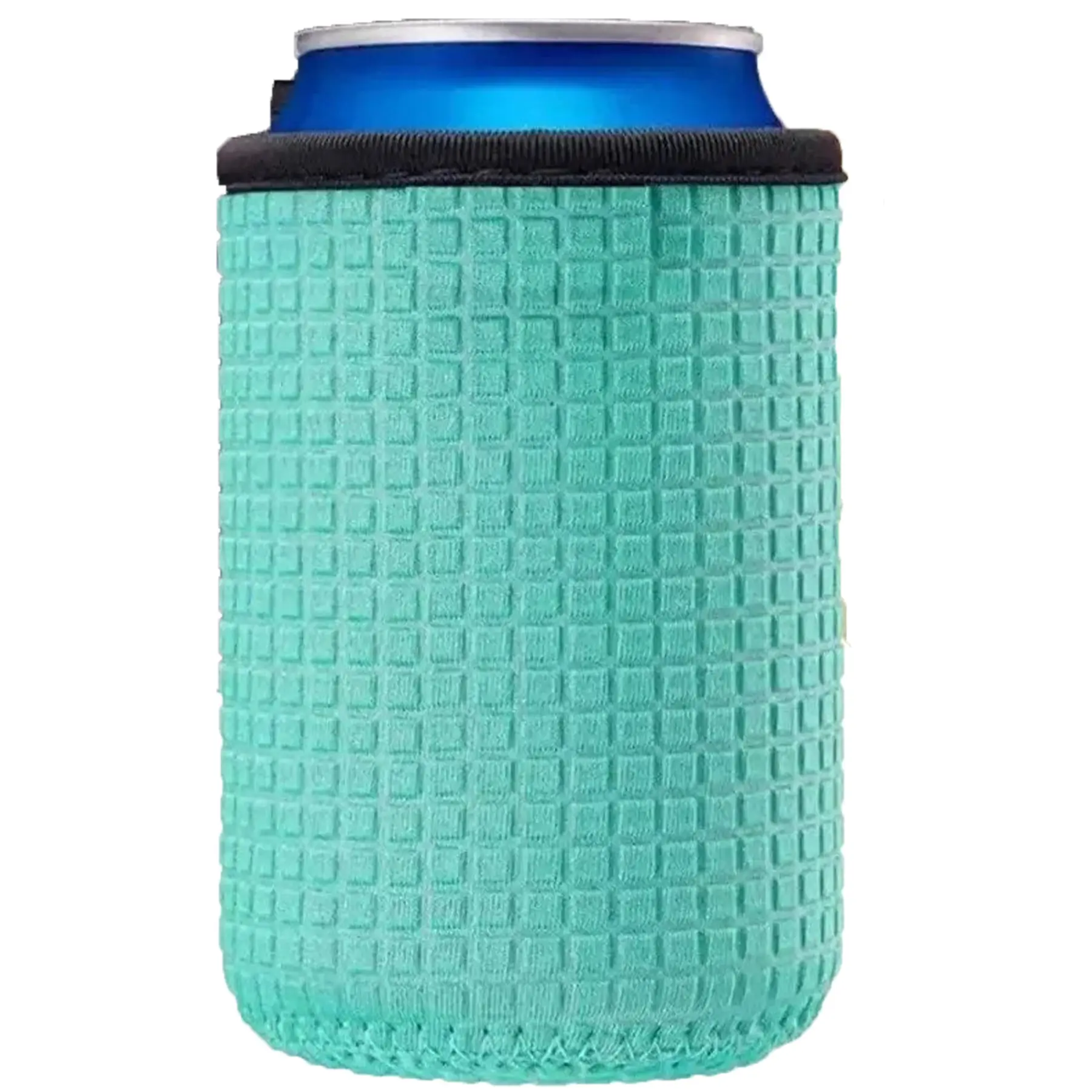 Insulated Can Cooler Sleeve Textured Grip Neoprene