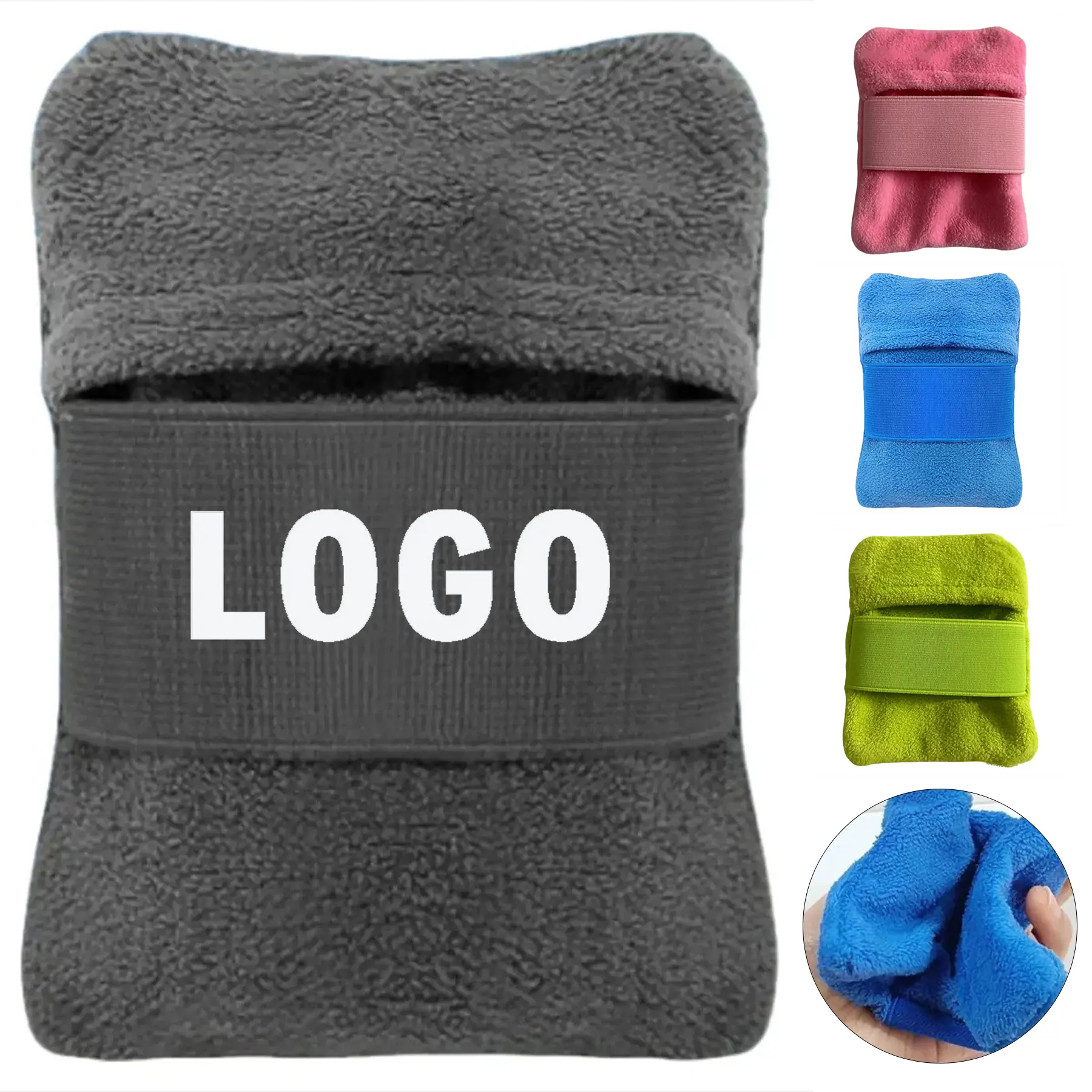 Beach Sand Wipe Off Glove Silicone Clean Feet Gear Outdoor Tool 2