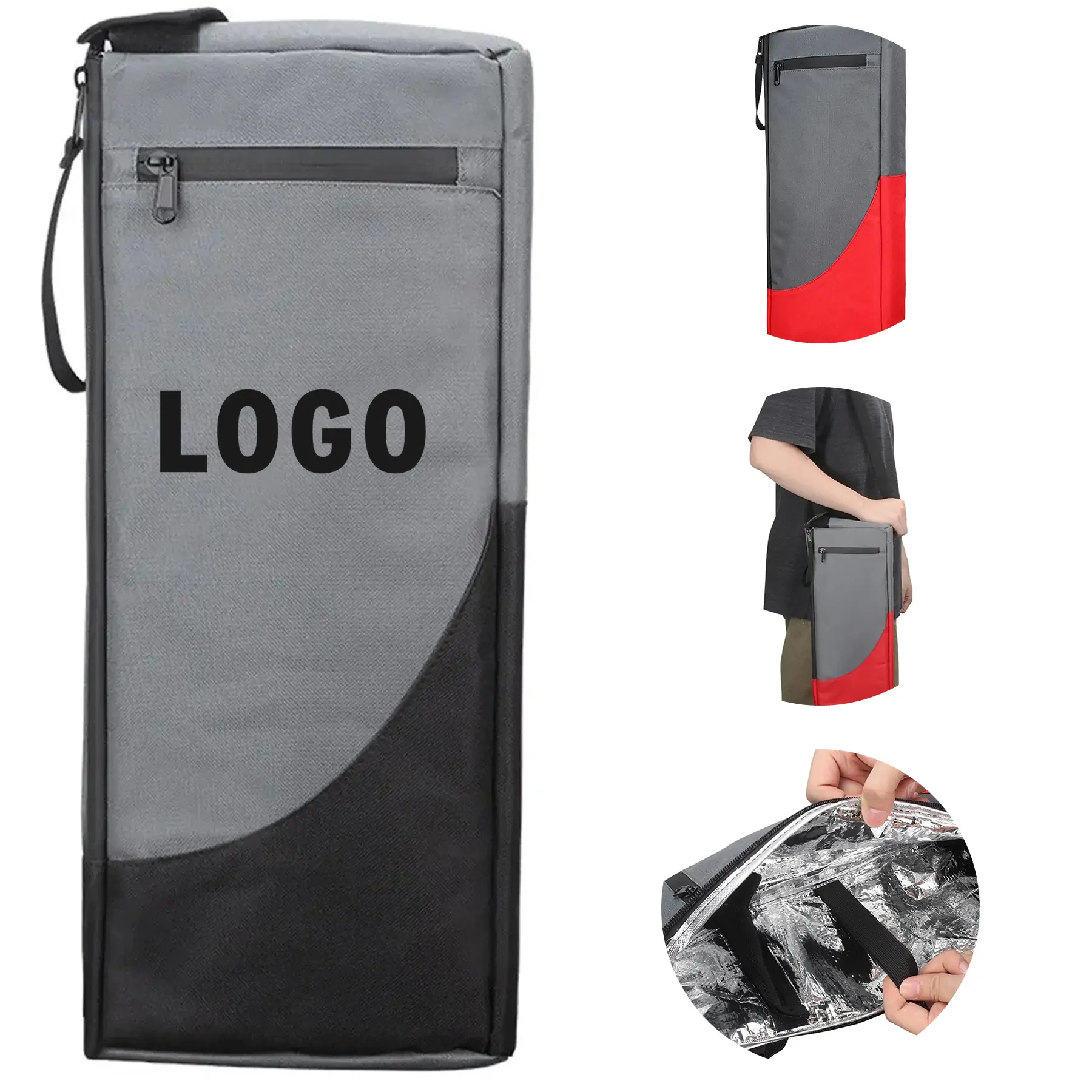 Portable Insulated Golf Cooler Bag Keeps Drinks Cold 2