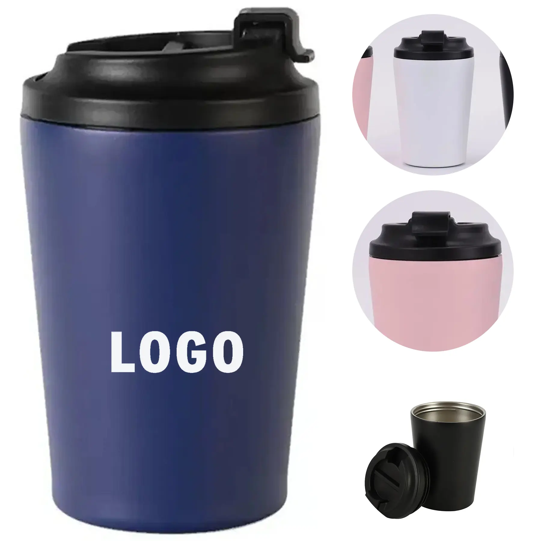 Compact Stainless Steel Insulated Travel Mug 12 Ounce 2