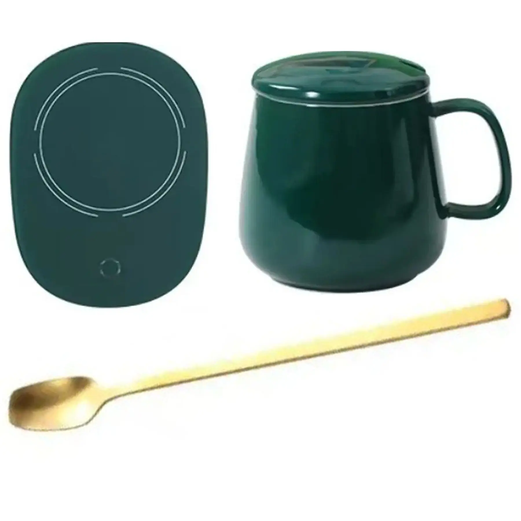 Smart Heated Ceramic Mug Temperature Control Travel Cup