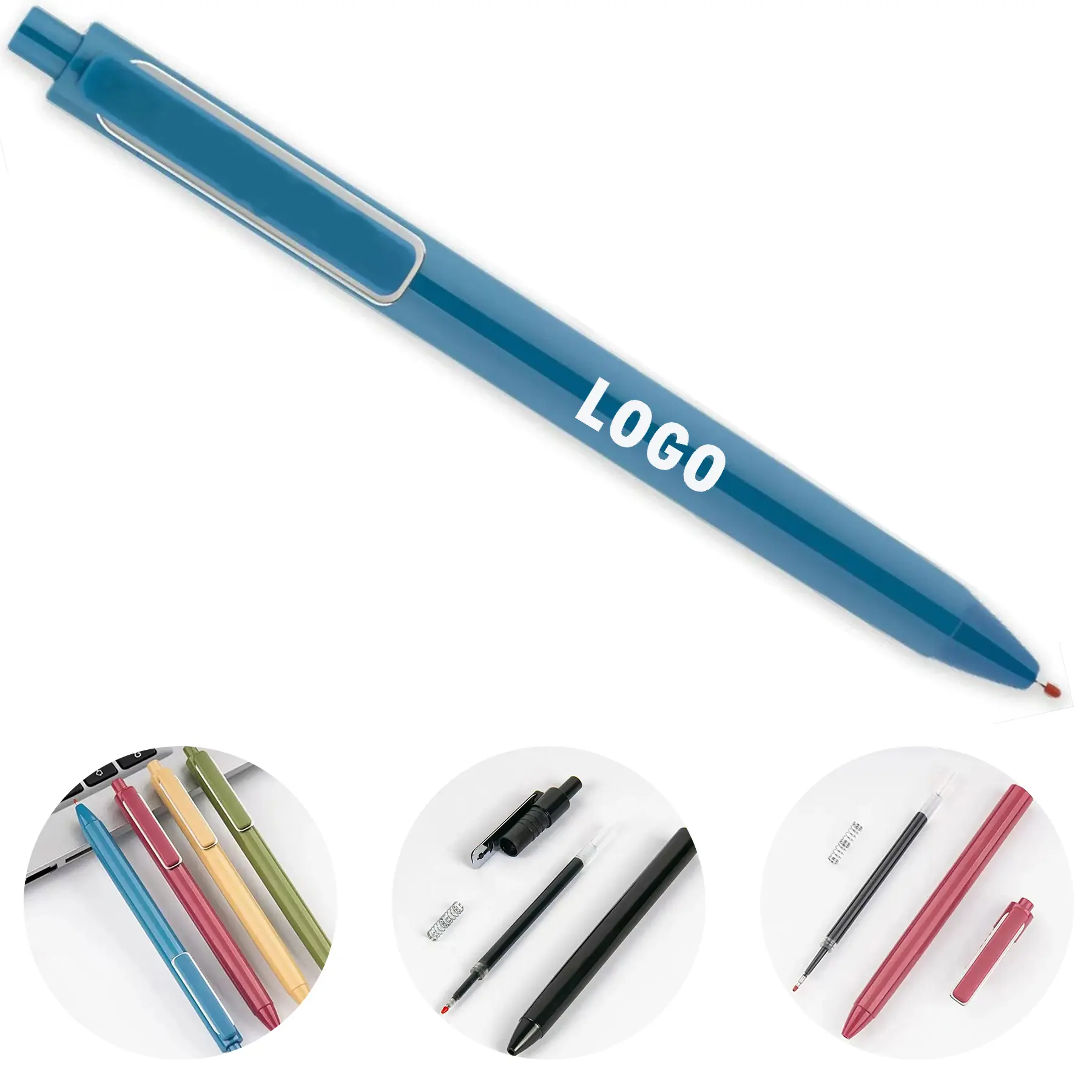 Personalized Retractable Ballpoint Pens Bulk Custom Imprint 2