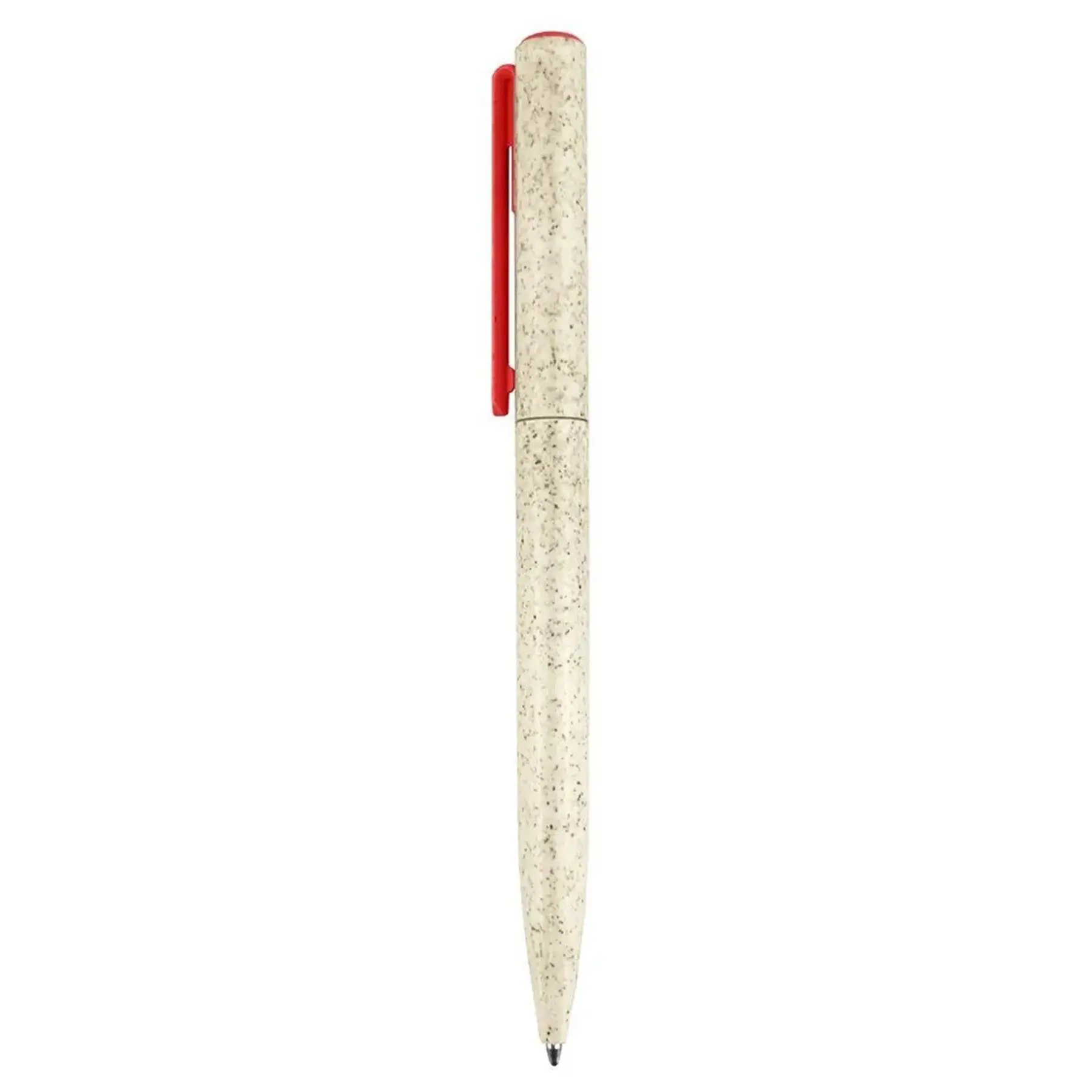 Eco Wheat Straw Ballpoint Pen Pocket Clip