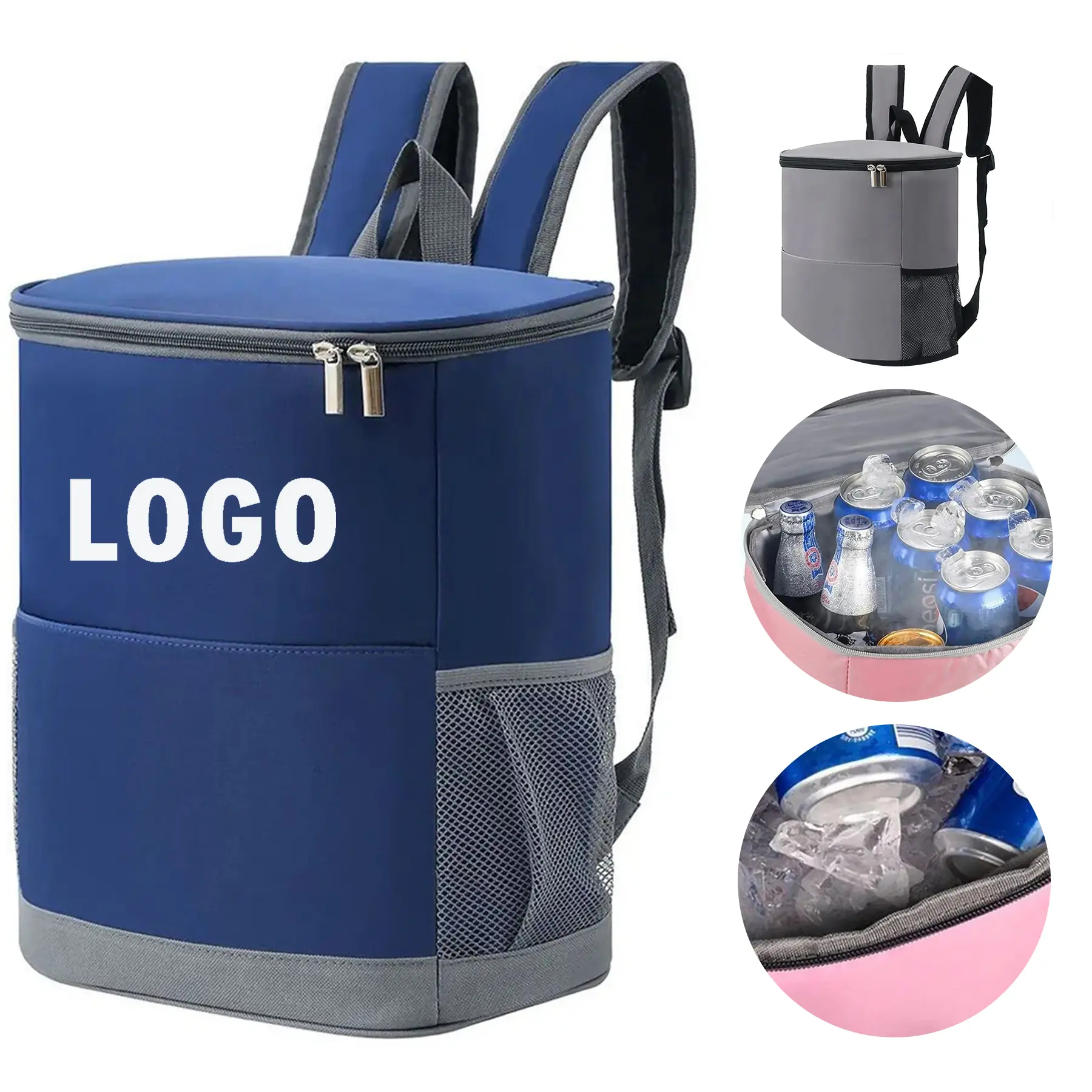 Portable Insulated Thermal Backpack for Cold Food Storage 2