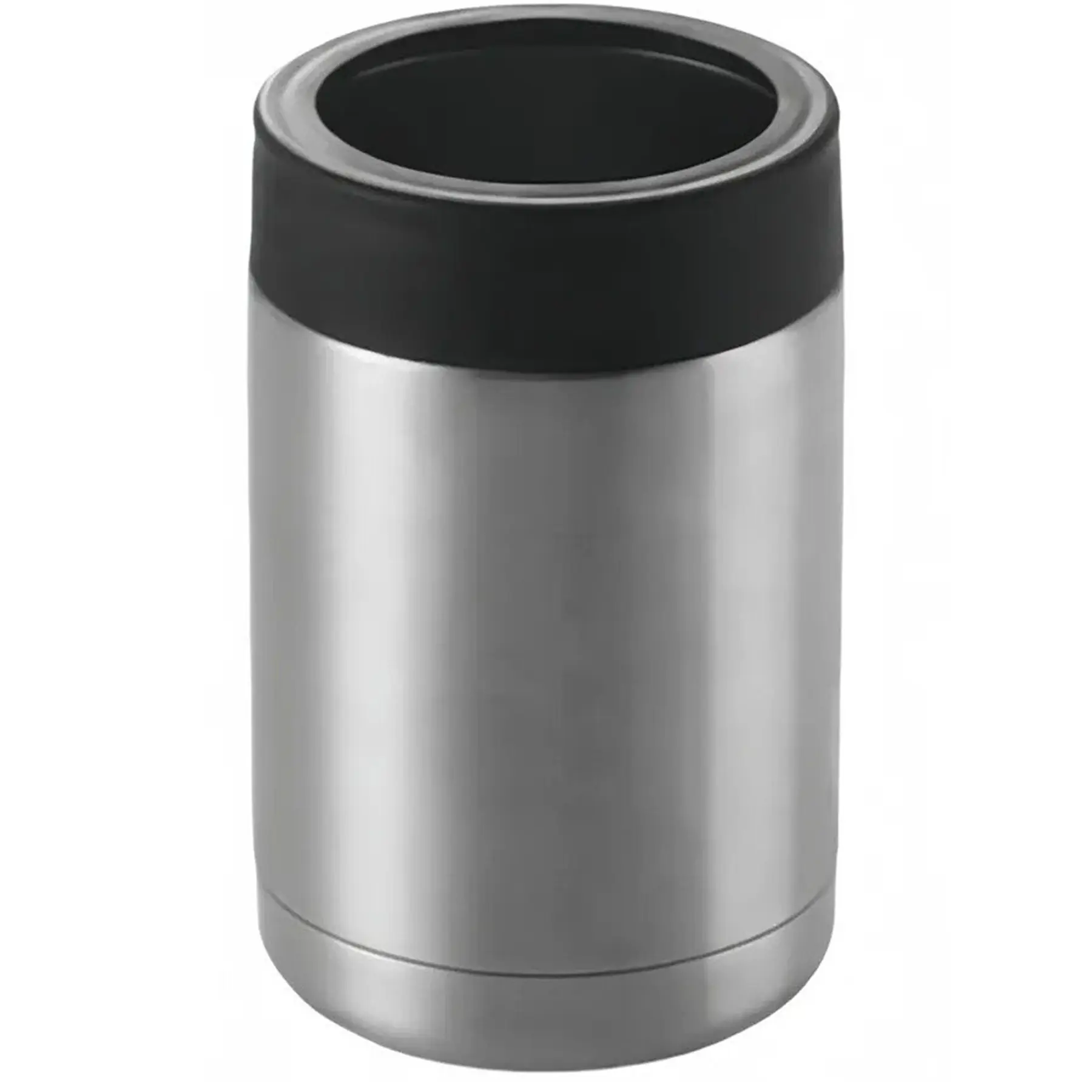 Custom 12 Ounce Stainless Steel Insulated Beer Can Cooler Holder
