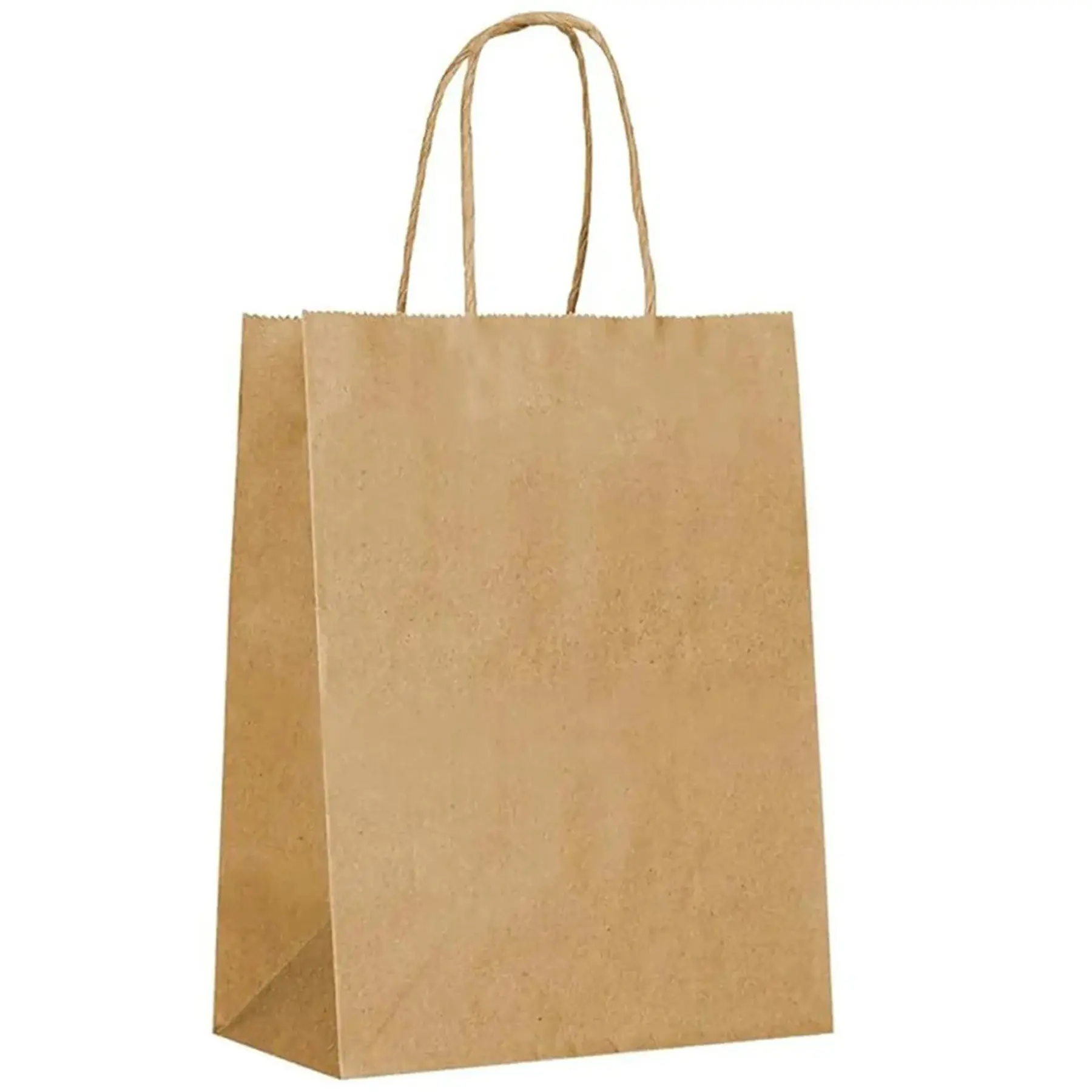Wholesale Custom Kraft Paper Gift Bags Handles
