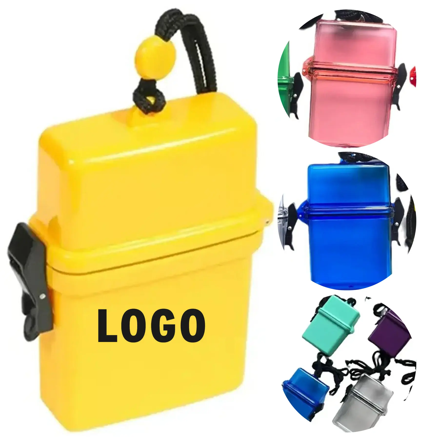 Waterproof Hanging Loop Cigarette Card Case 2