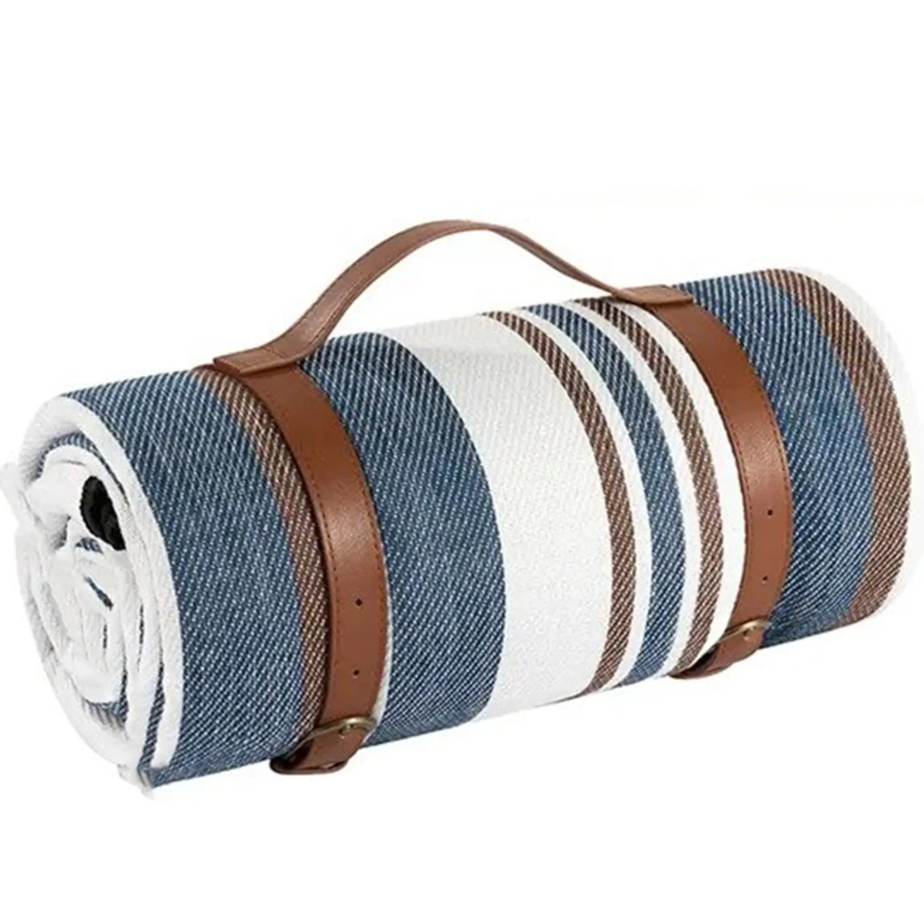 Outdoor Picnic Mat Waterproof Sandproof Foam Padding Adjustable Strap