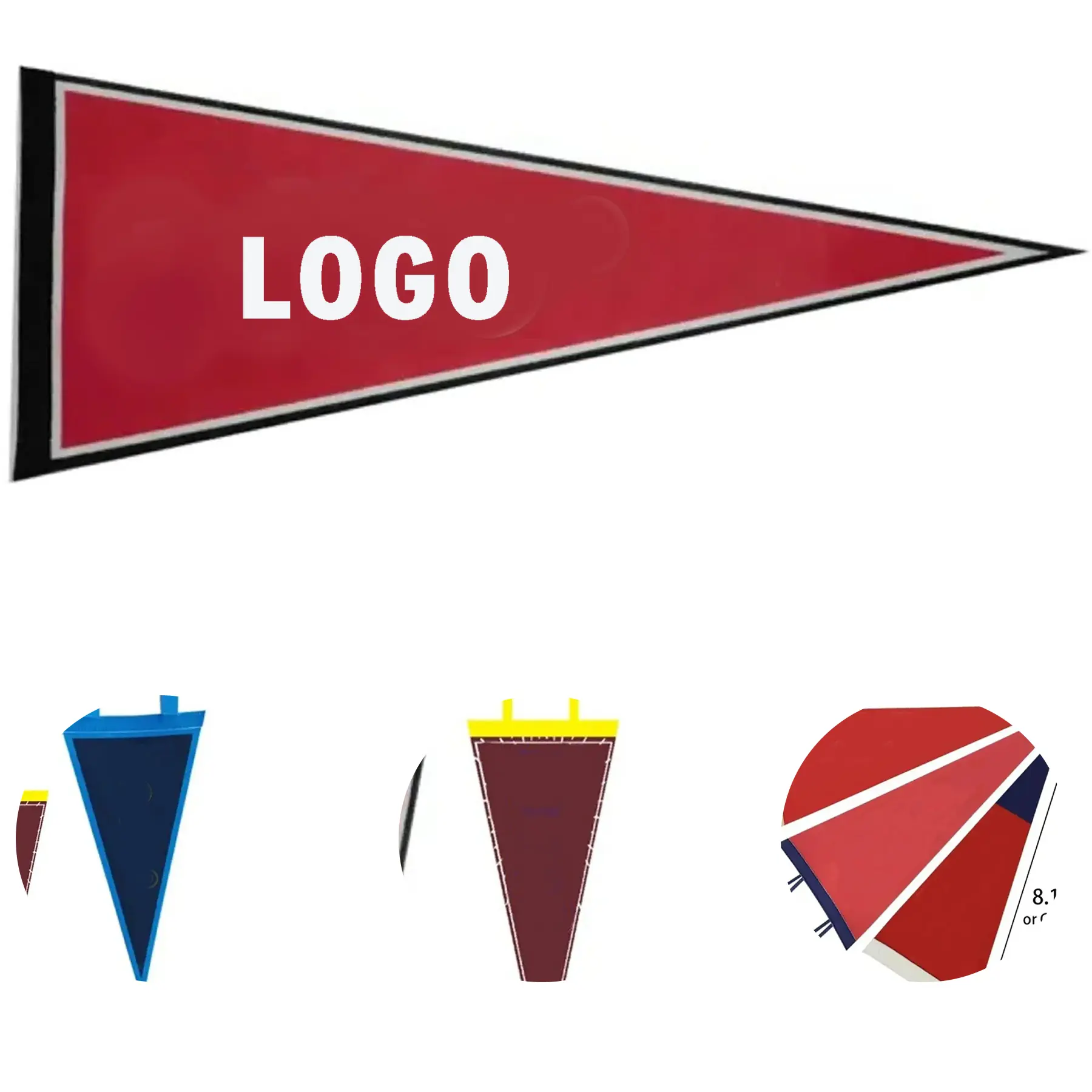 Custom Name Pennant Banner Wall Hanging Home Decoration 2