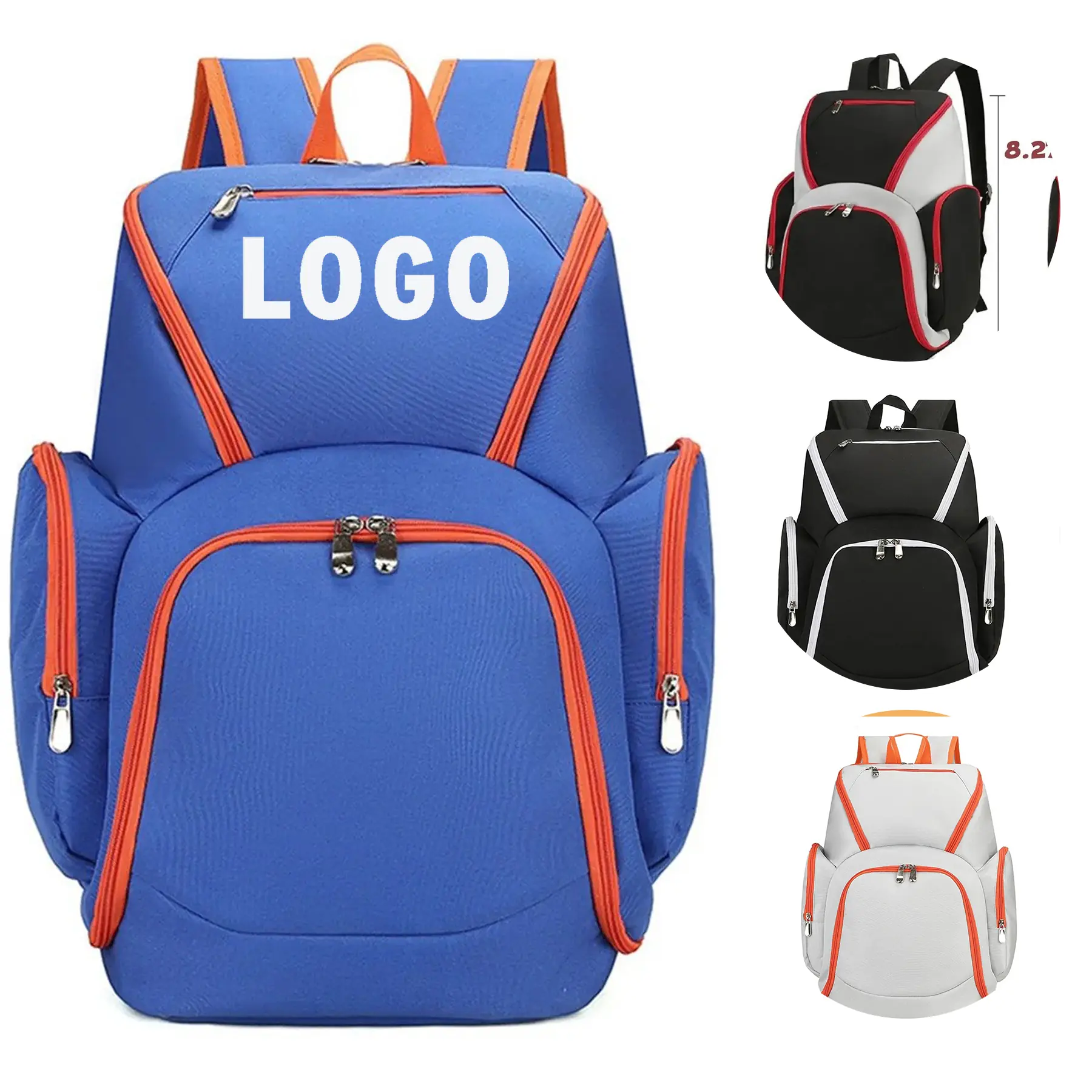 Customizable Team Sports Backpack for Boys Girls Athletes 2