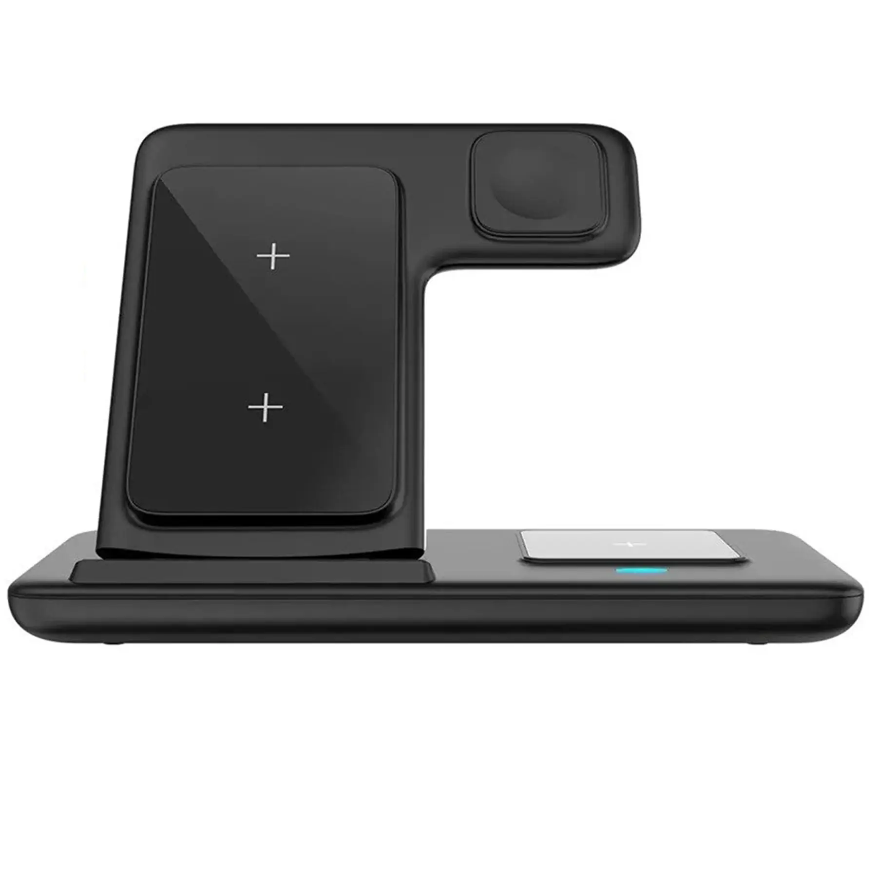 Triple Devices Wireless Charger Stand Fast Charging Dock