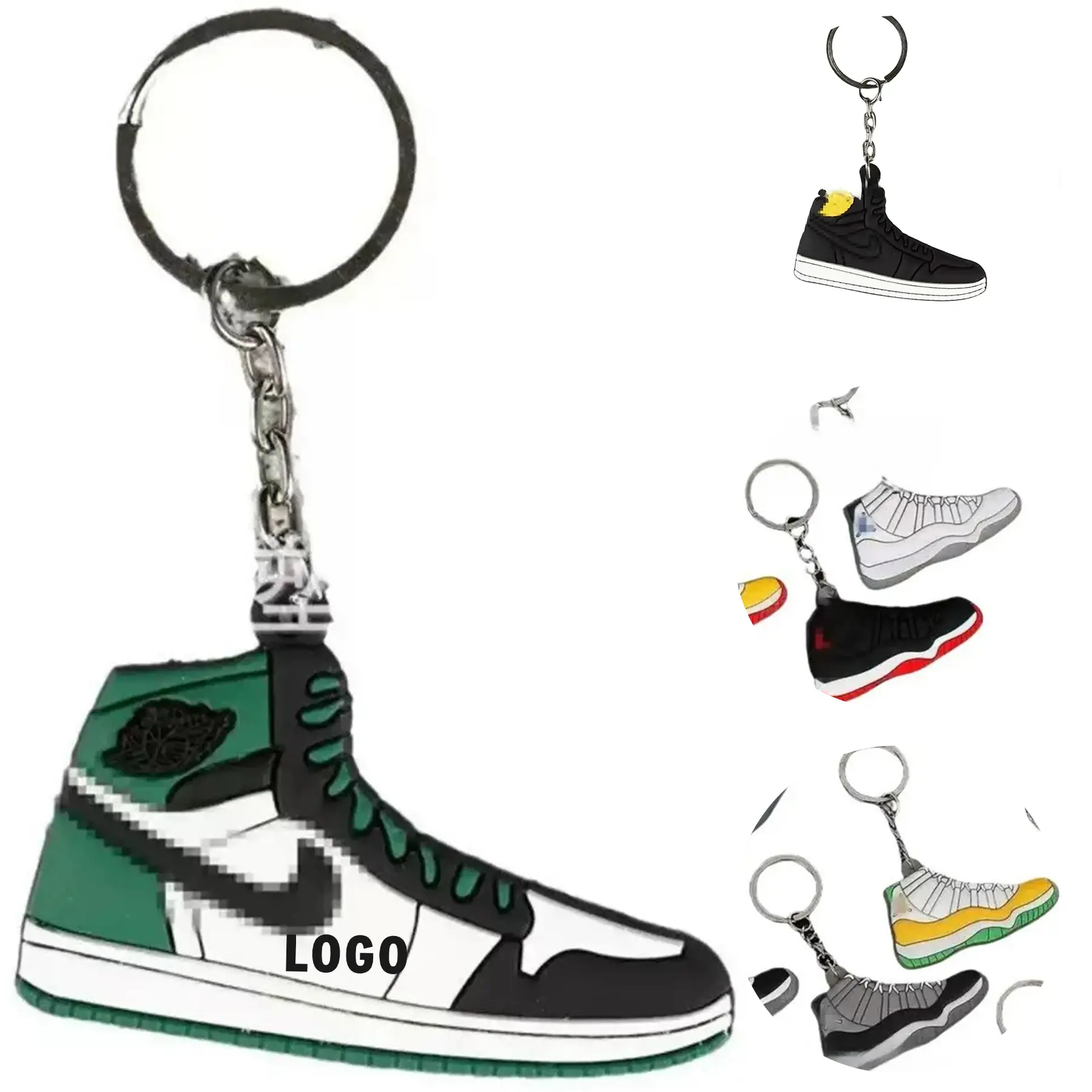 Sneaker Charm Keyring Accessory 2