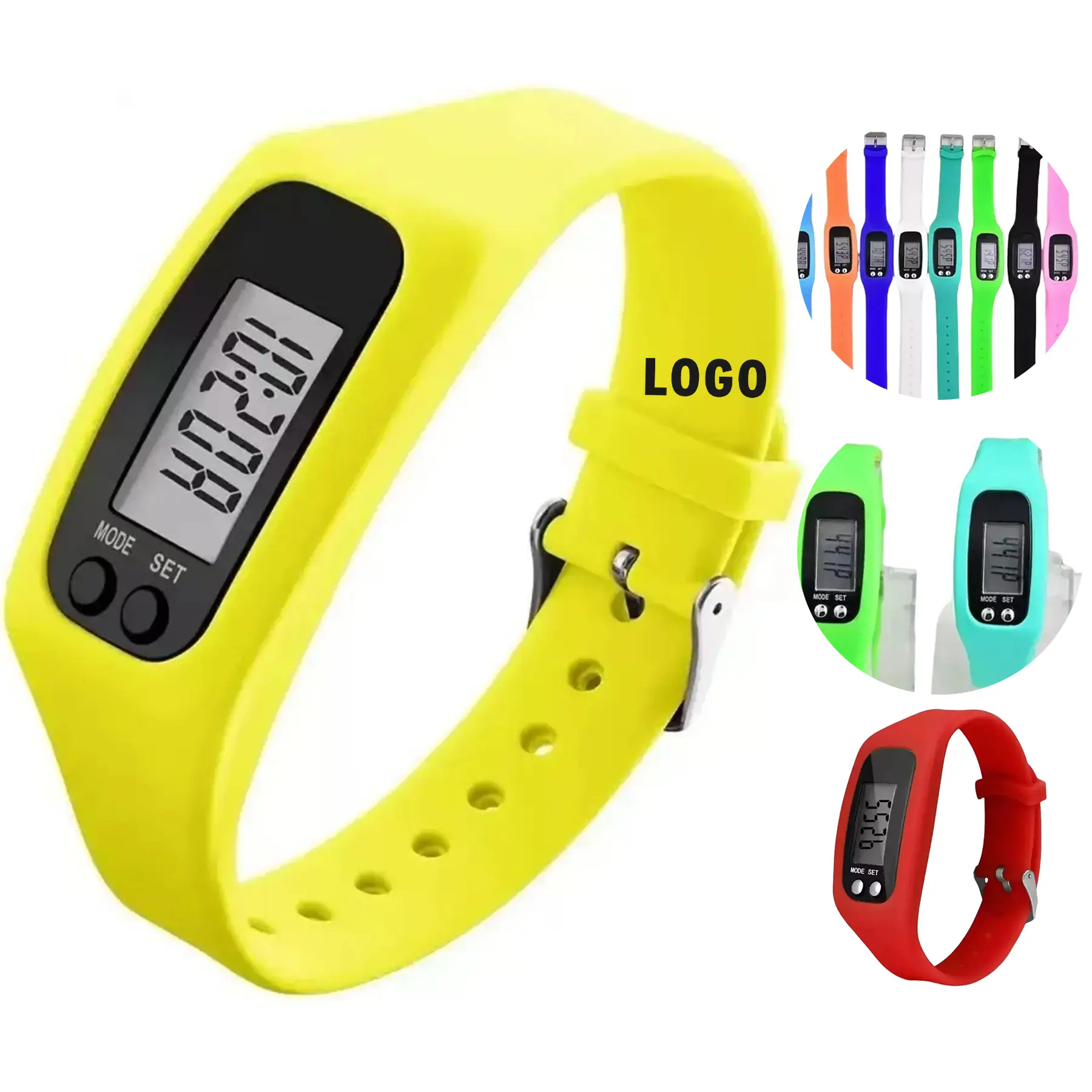 Health Tracker Wristband Step Heart Sleep Monitor 2