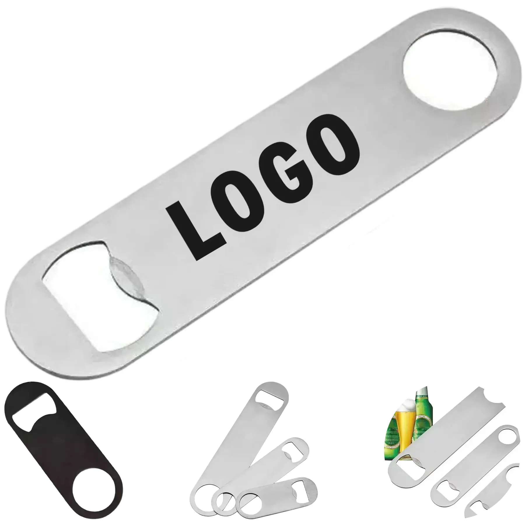 Premium Stainless Steel Bottle Cap Opener 2