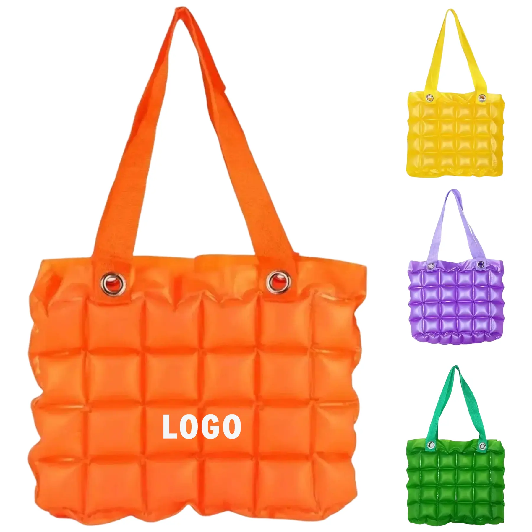 Collapsible PVC Shopping Tote 2