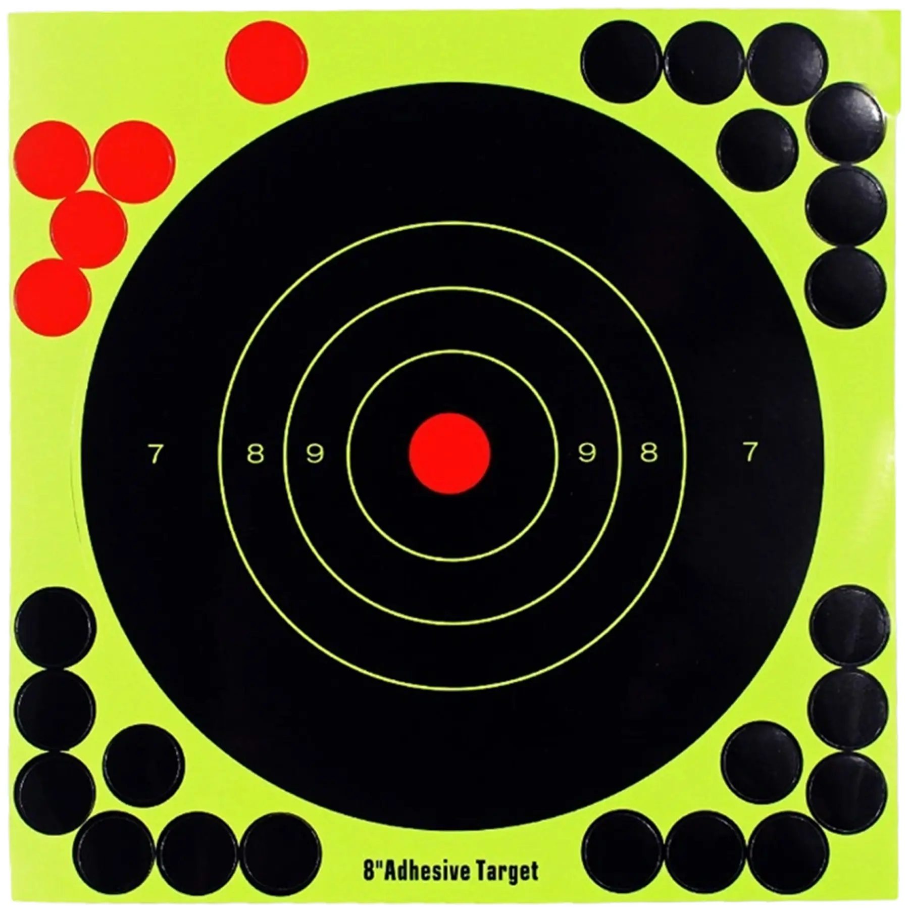 Adhesive Bullseye Shooting Targets Pack