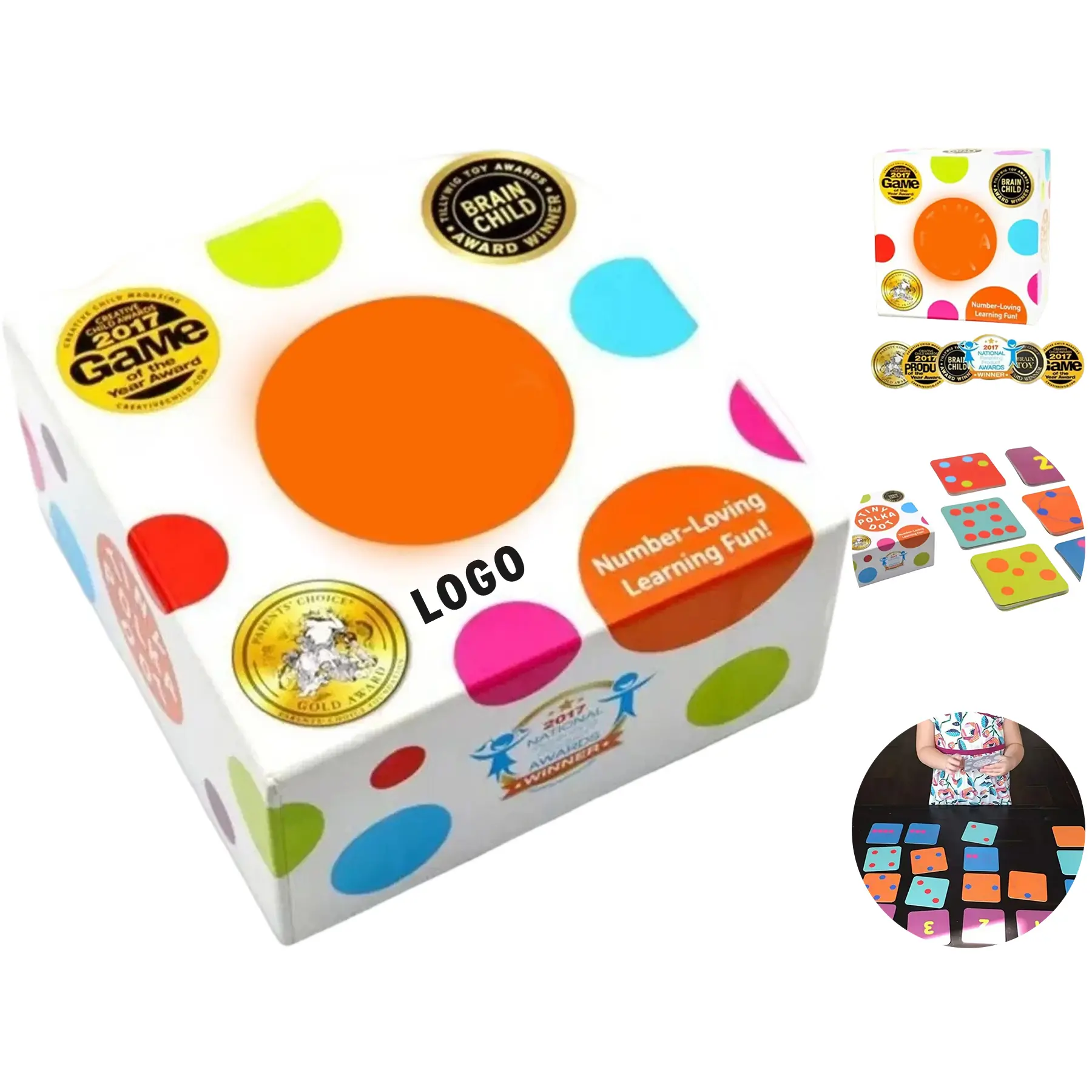 Kids Cognitive Dot Stimulus Cards 2