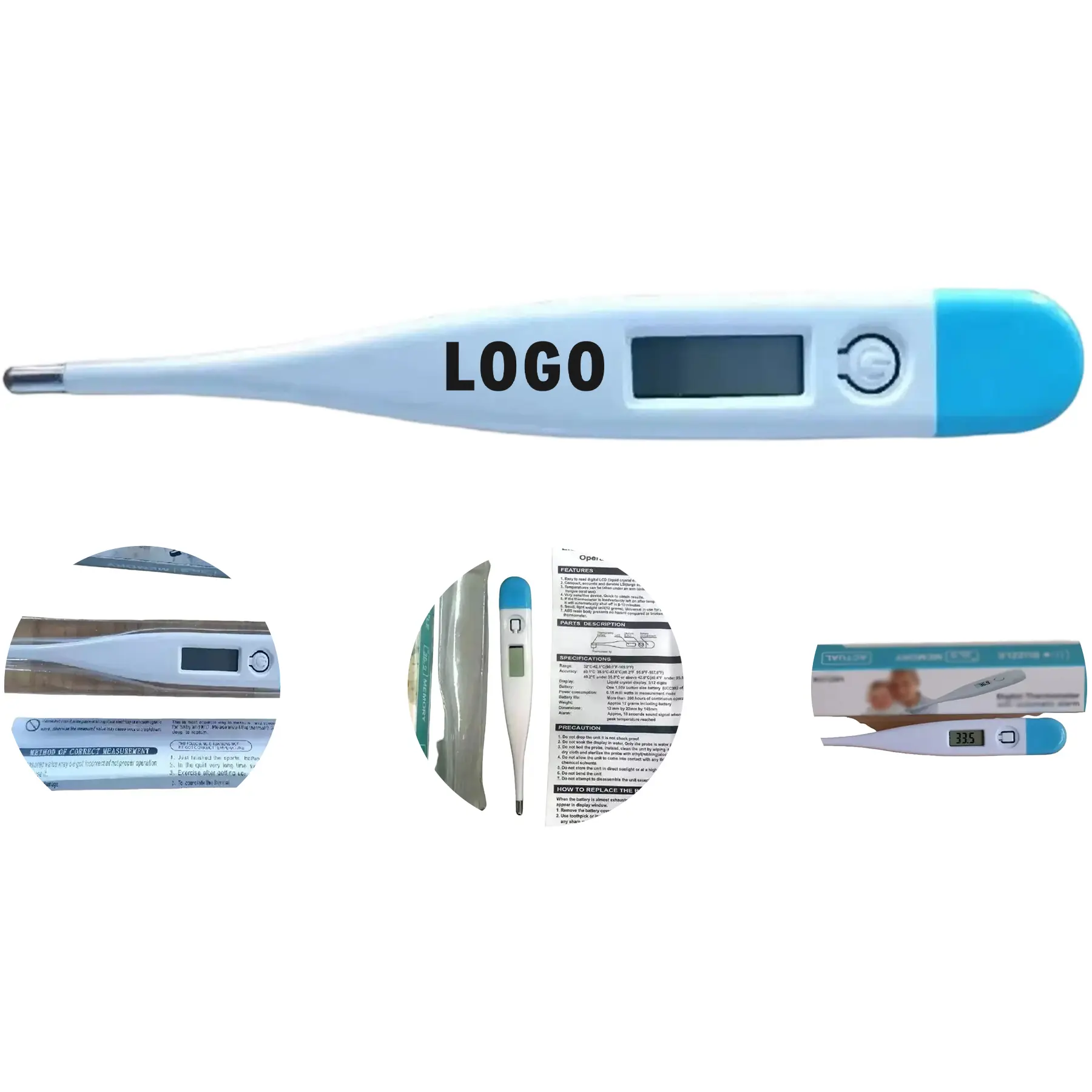 Portable Digital Body Thermometer for Home Use 2
