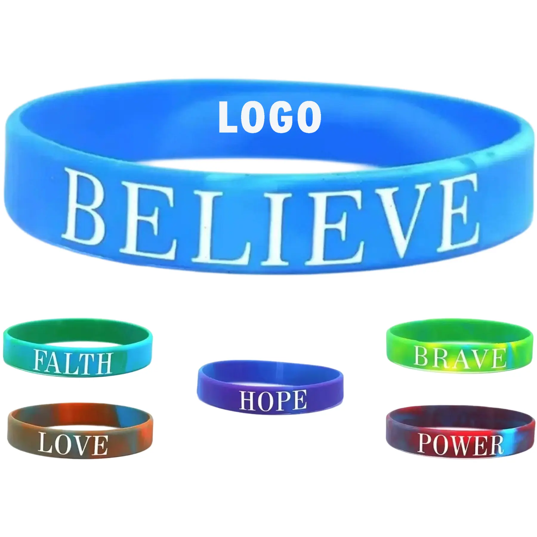 Personalized Silicone Wristband Promotional Giveaway 2