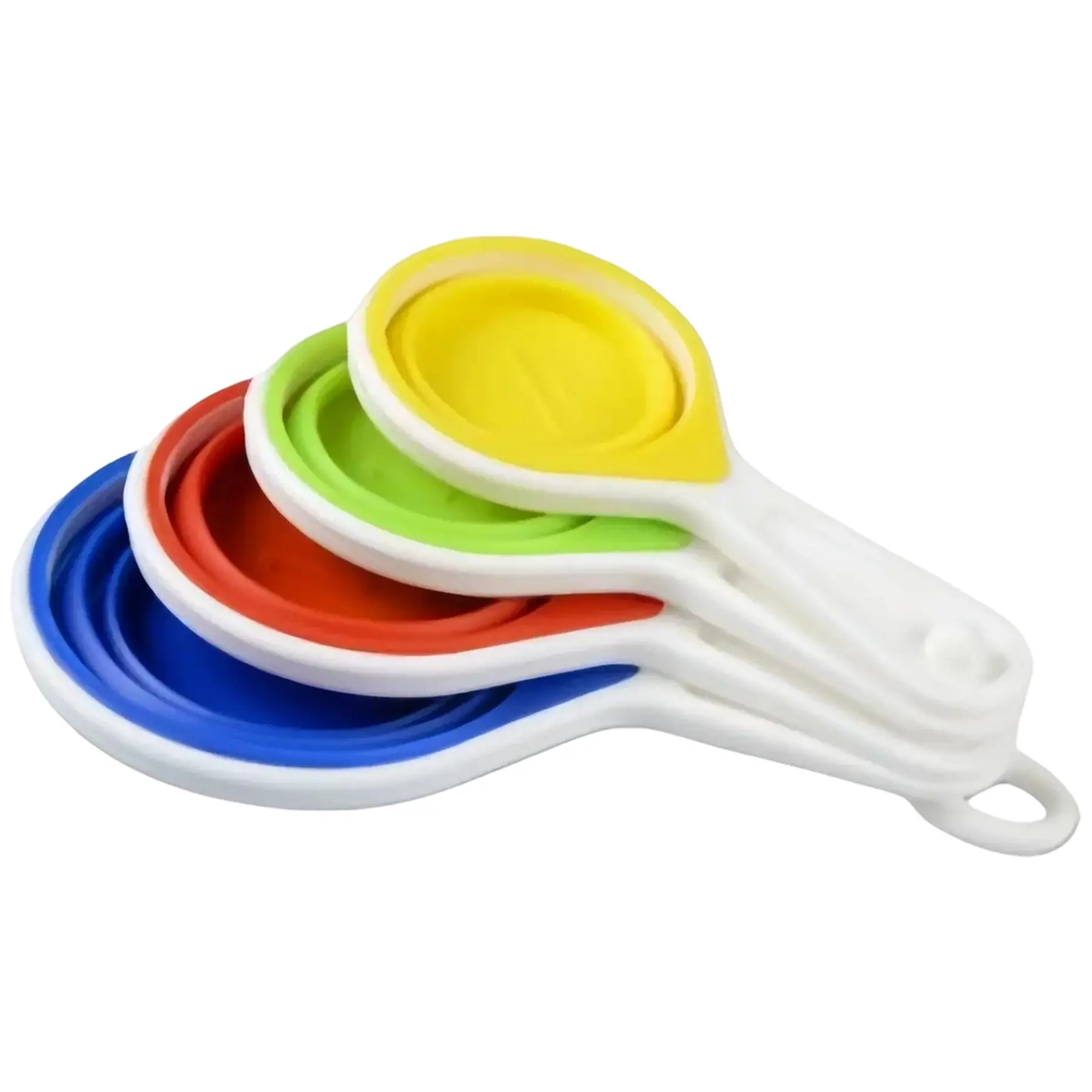 Collapsible Silicone Measuring Cups Custom Logo