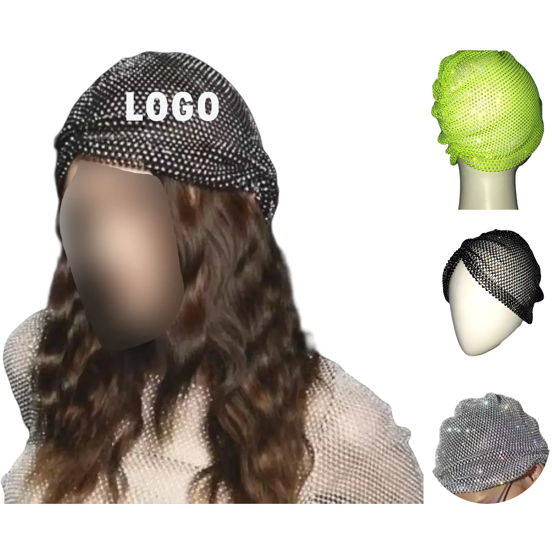 Soft Knit Hood Hat Winter Cap Cozy Style 2