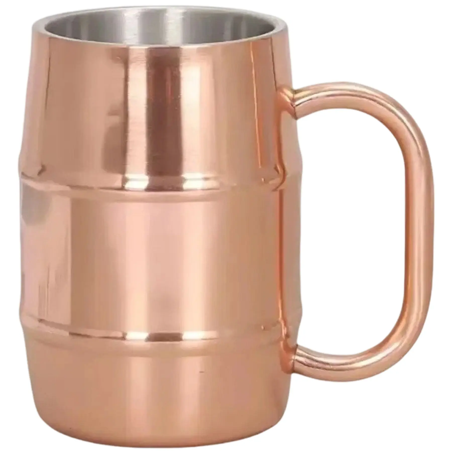 Copper Plated Stainless Steel Tumbler Elegant Drinkware