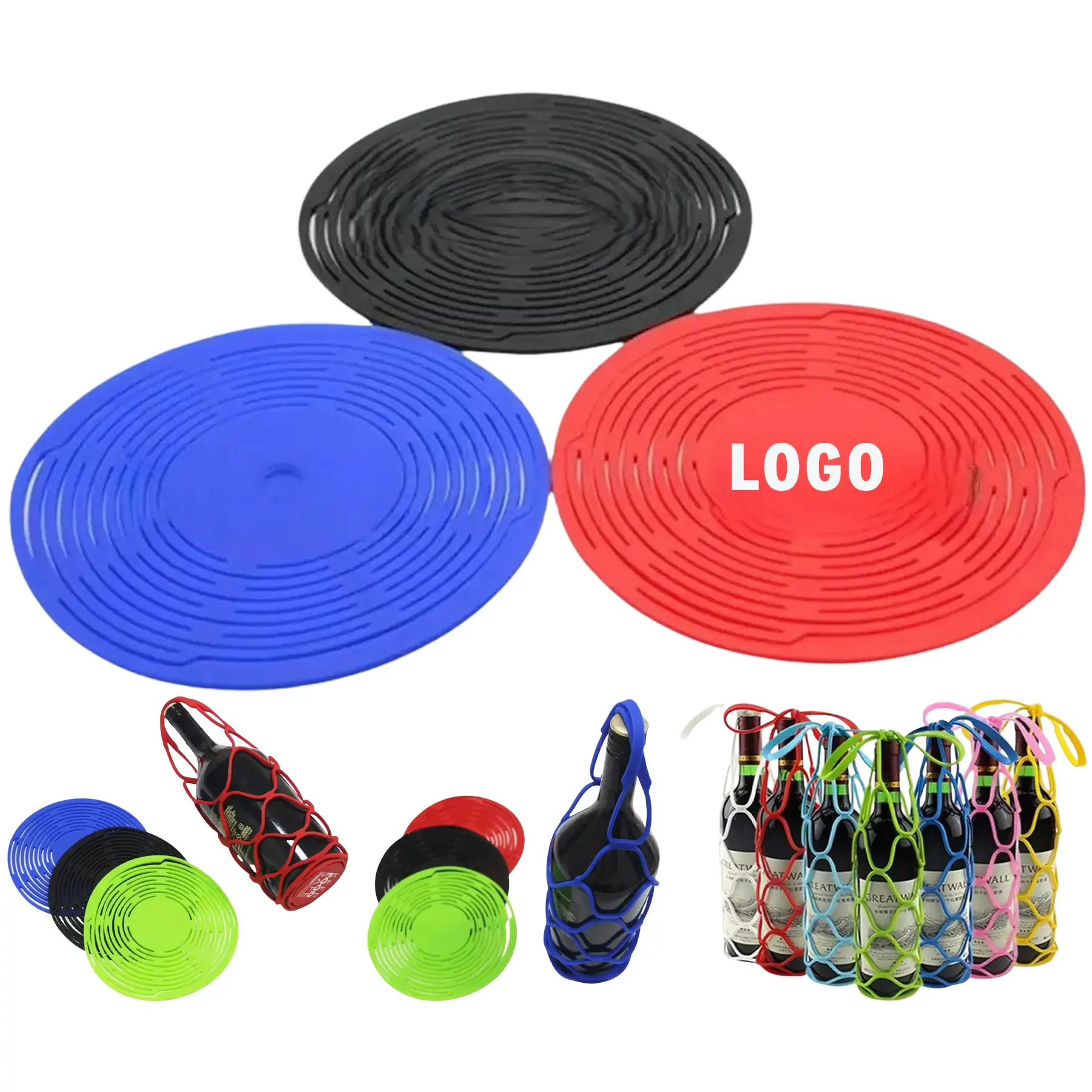 Silicone Wine Bottle Holder 2