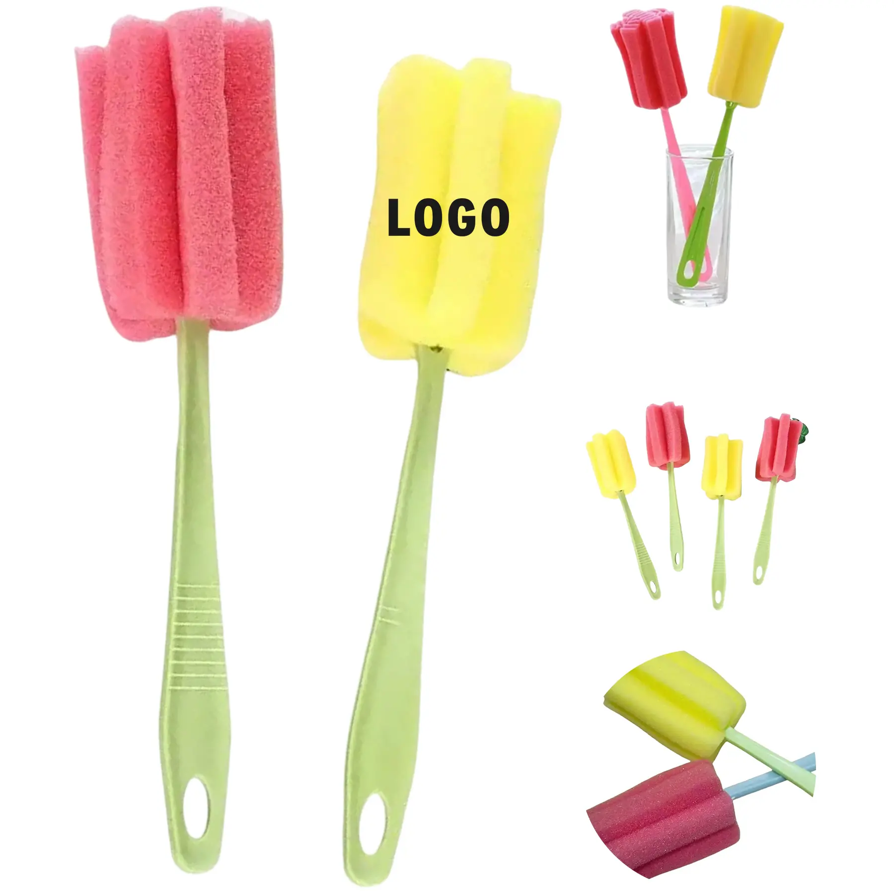 Home Car Outdoor Scrub Brush Ergonomic Handle 2