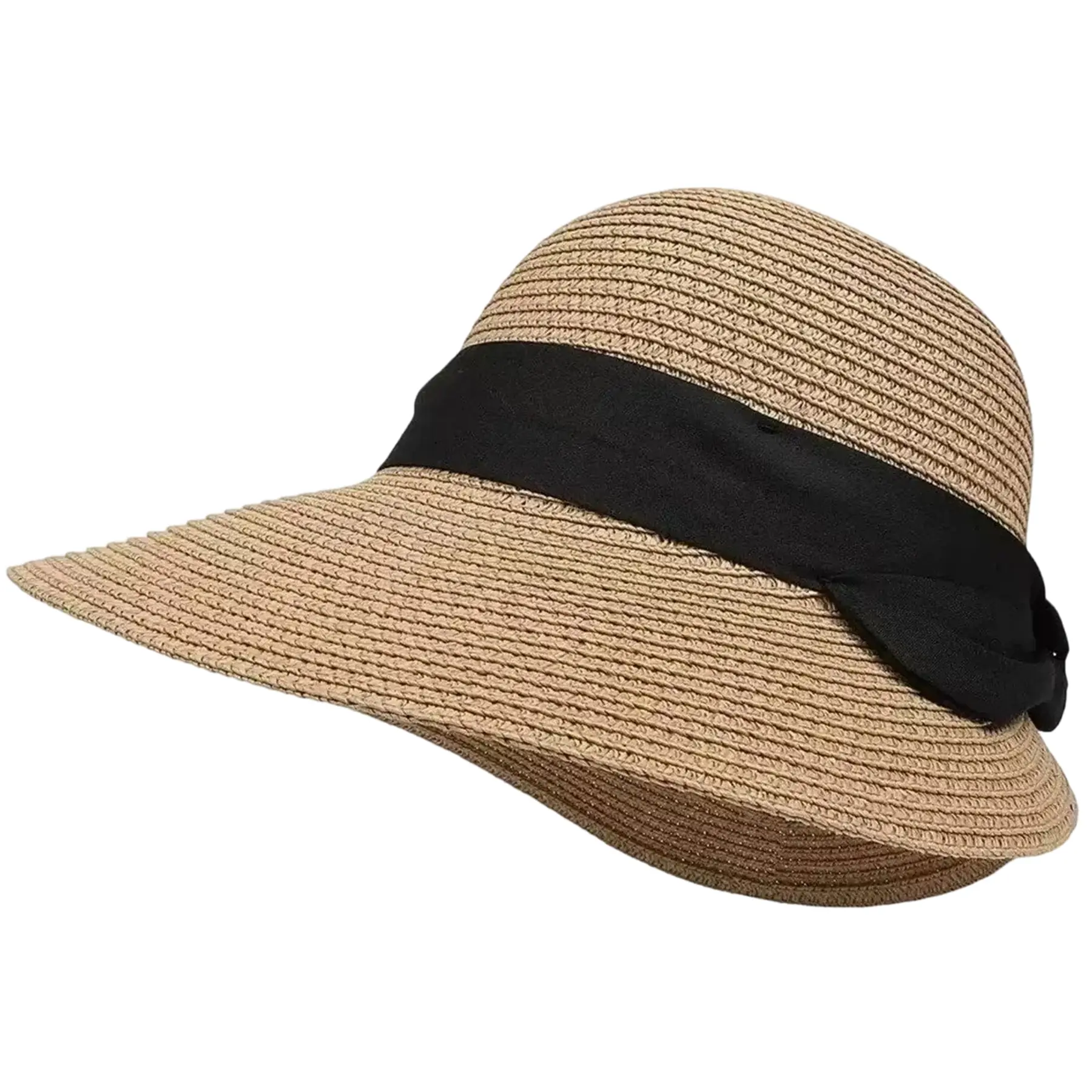 Wide Brim Straw Sun Hat