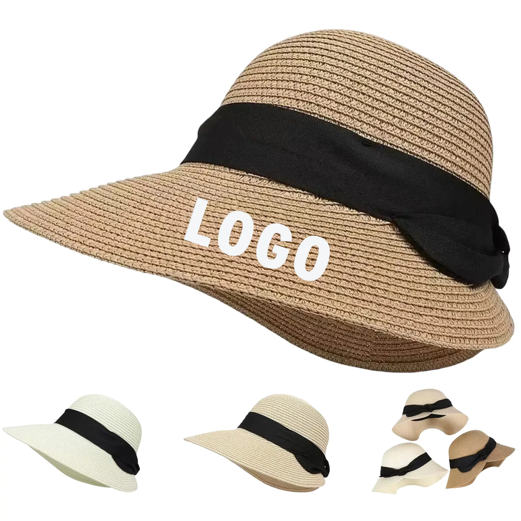 Wide Brim Straw Sun Hat 2